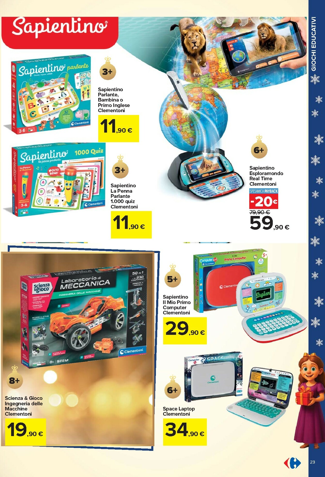 carrefour - Volantino Carrefour - Catalogo giocattoli valido dal 24/10 al 24/12 - page: 23