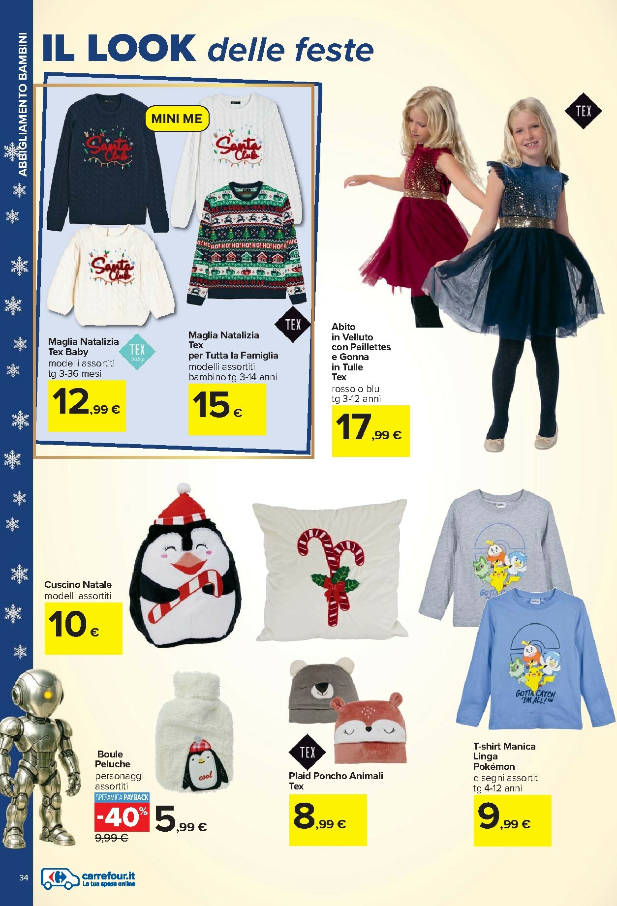 carrefour - Volantino Carrefour - Catalogo giocattoli valido dal 24/10 al 24/12 - page: 34