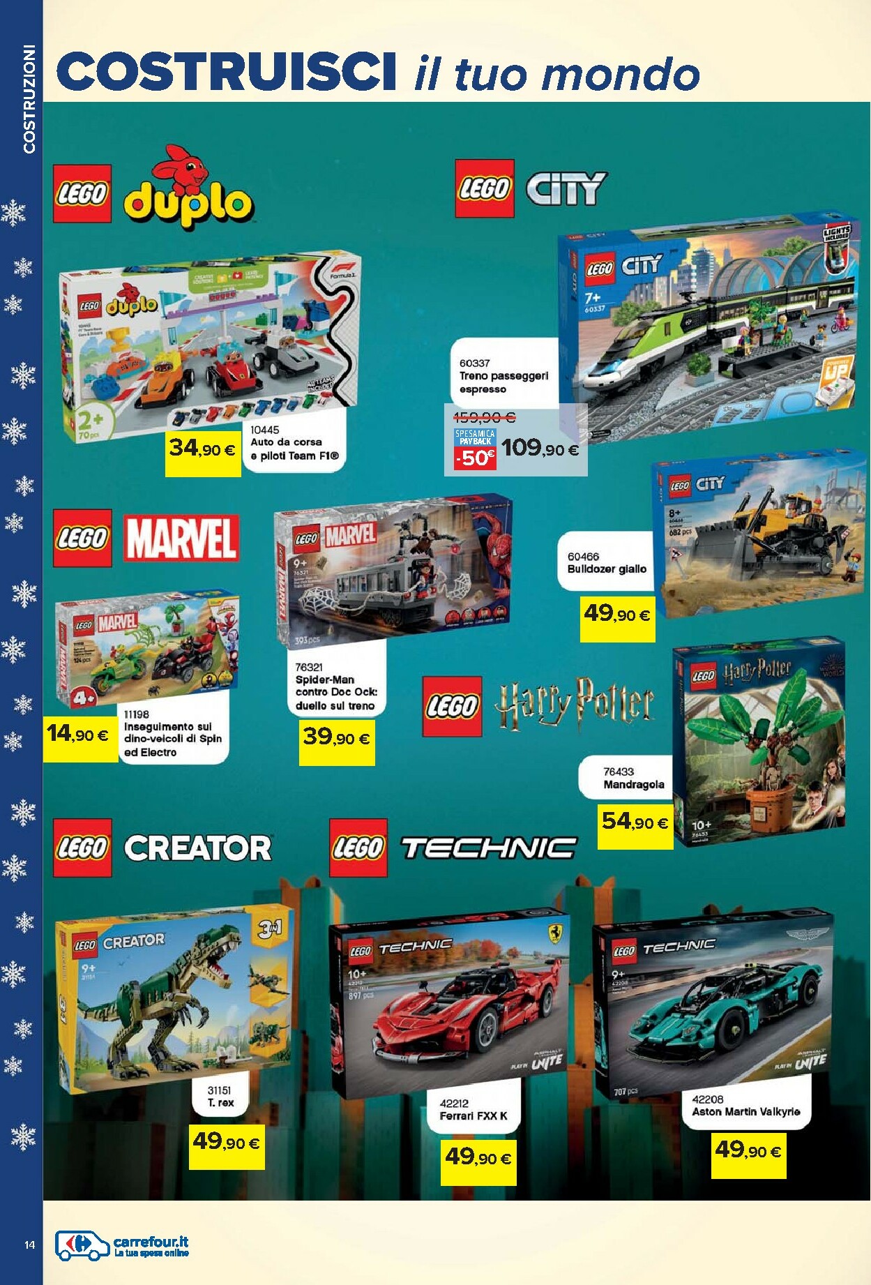 carrefour - Volantino Carrefour - Catalogo giocattoli valido dal 24/10 al 24/12 - page: 14