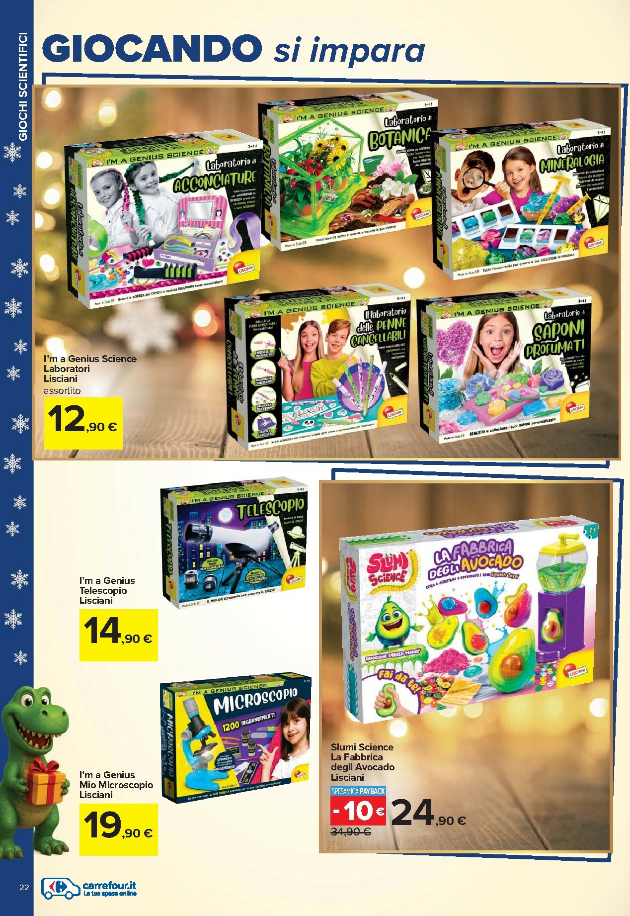 carrefour - Volantino Carrefour - Catalogo giocattoli valido dal 24/10 al 24/12 - page: 22