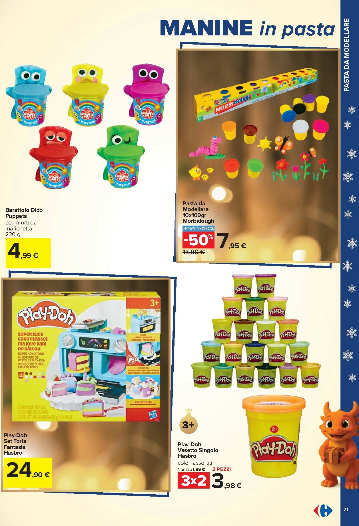 carrefour - Volantino Carrefour - Catalogo giocattoli valido dal 24/10 al 24/12 - page: 21