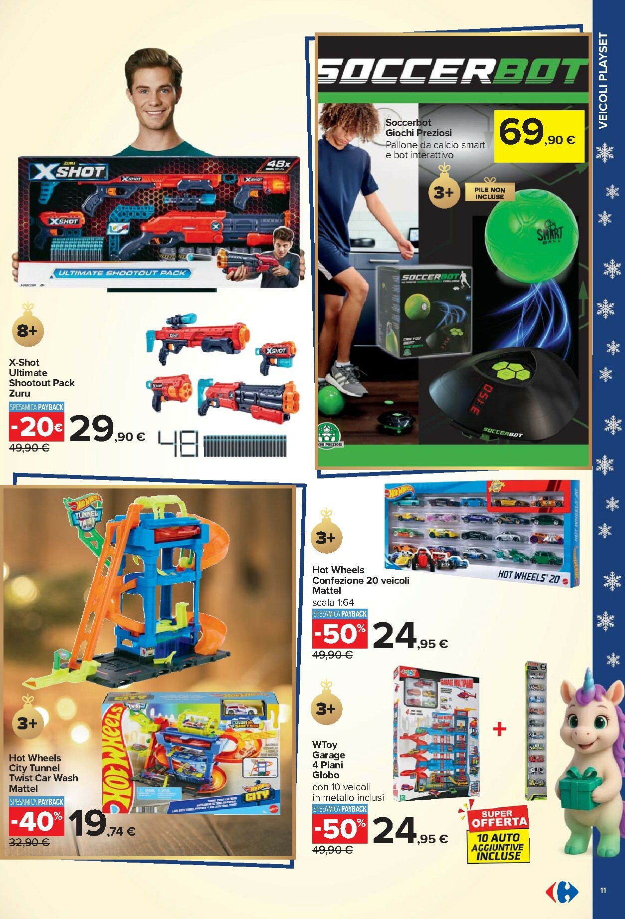 carrefour - Volantino Carrefour - Catalogo giocattoli valido dal 24/10 al 24/12 - page: 11