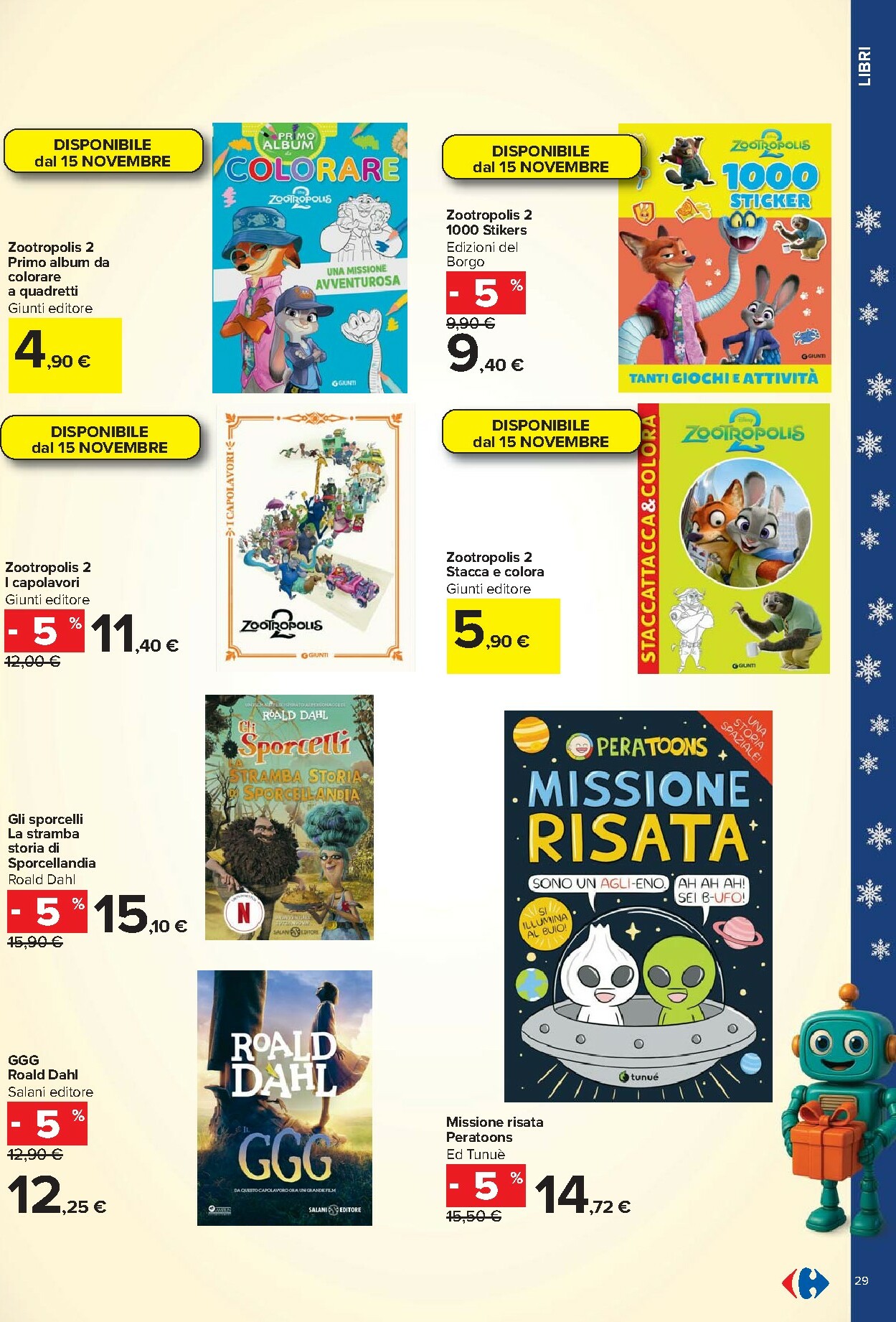 carrefour - Volantino Carrefour - Catalogo giocattoli valido dal 24/10 al 24/12 - page: 29