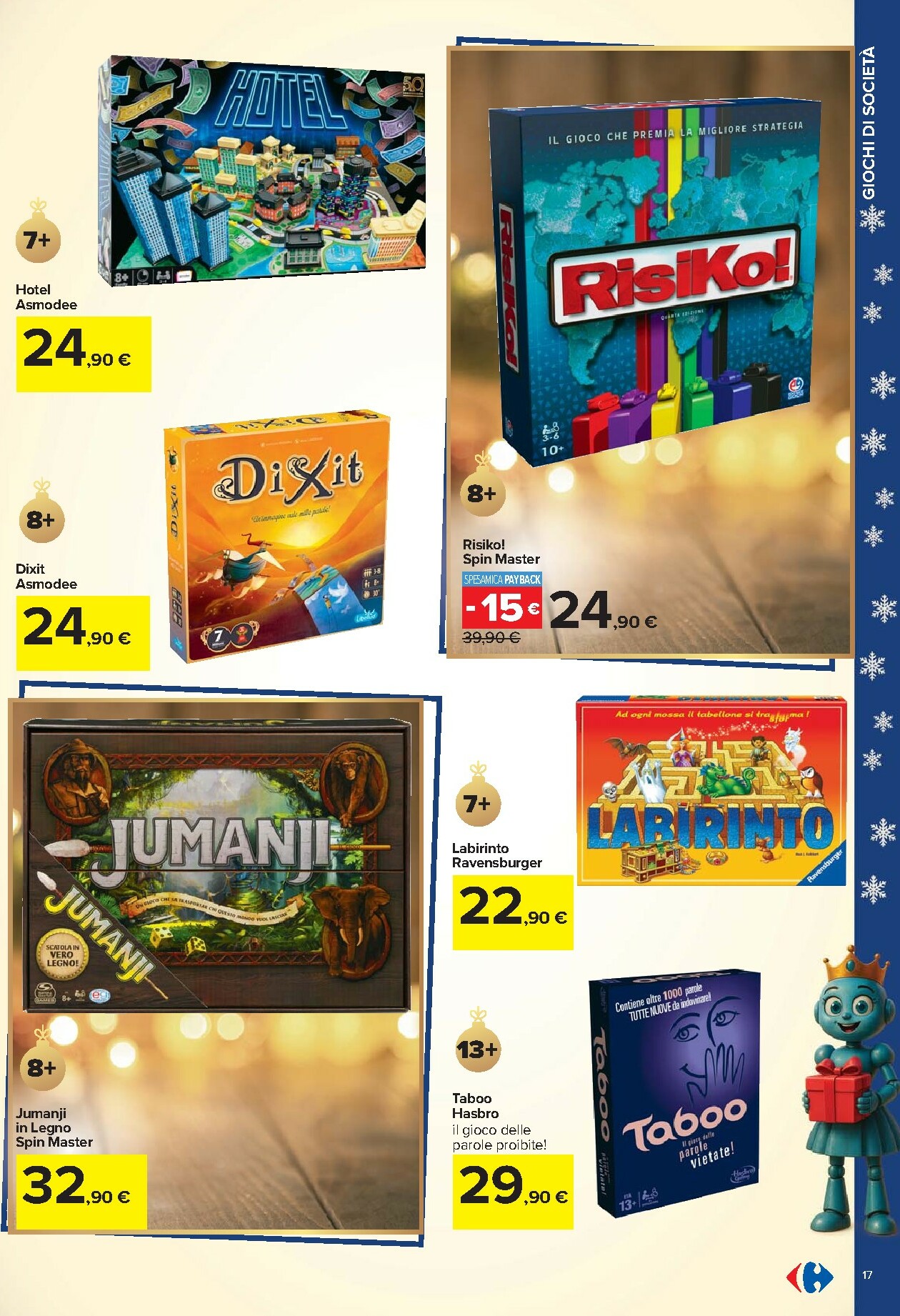 carrefour - Volantino Carrefour - Catalogo giocattoli valido dal 24/10 al 24/12 - page: 17