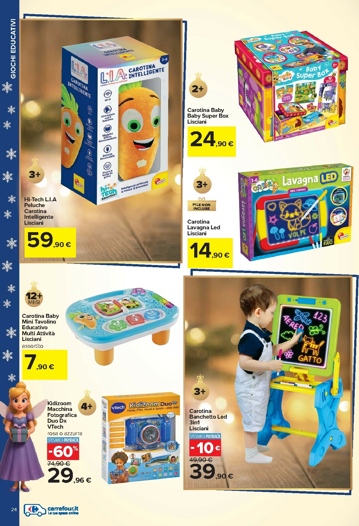 carrefour - Volantino Carrefour - Catalogo giocattoli valido dal 24/10 al 24/12 - page: 24