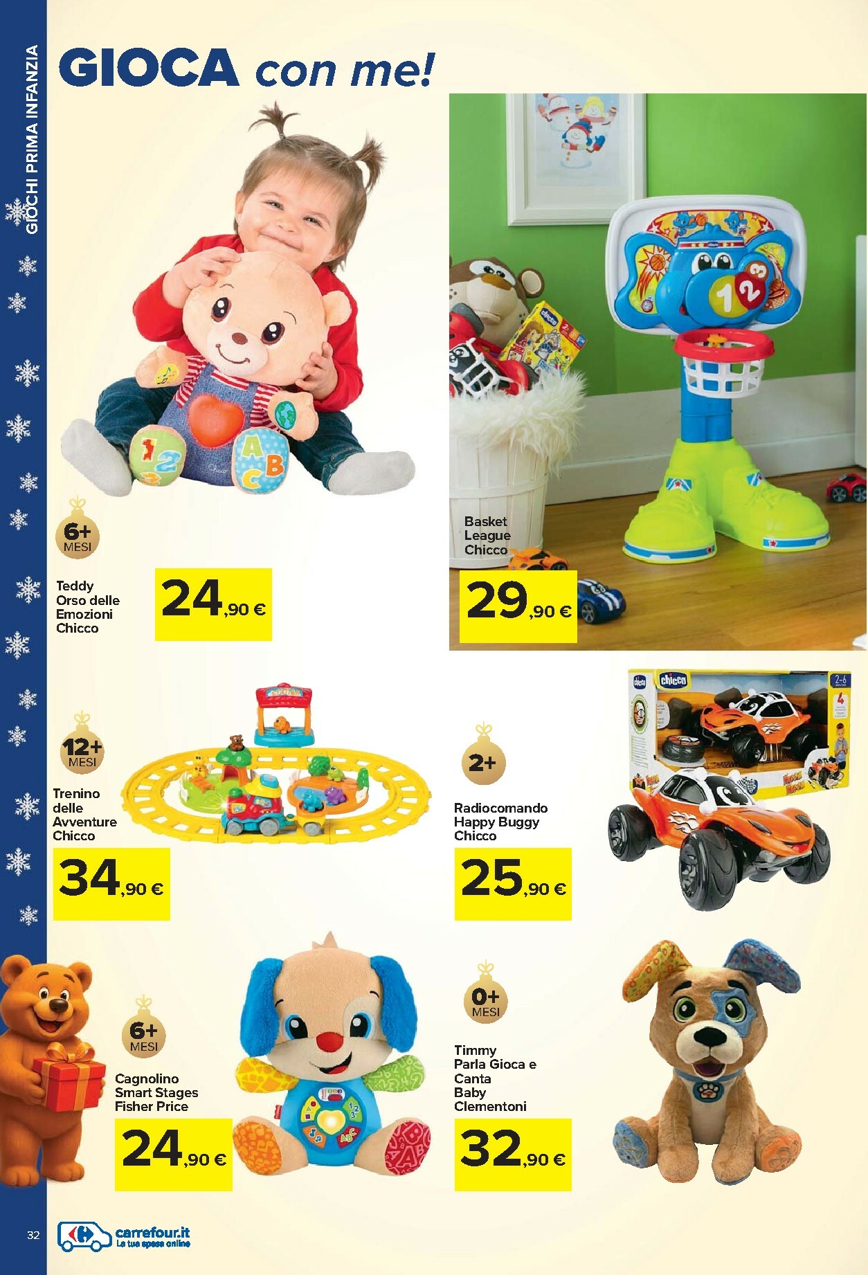 carrefour - Volantino Carrefour - Catalogo giocattoli valido dal 24/10 al 24/12 - page: 32