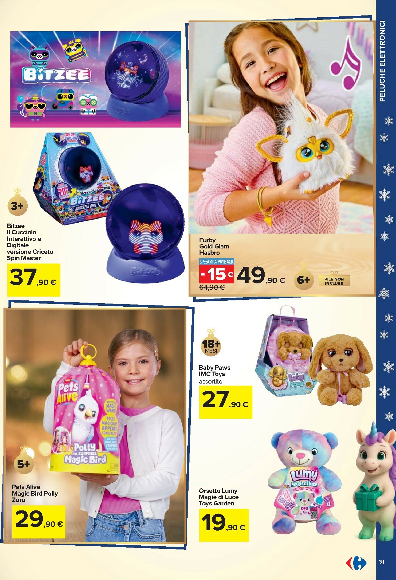 carrefour - Volantino Carrefour - Catalogo giocattoli valido dal 24/10 al 24/12 - page: 31