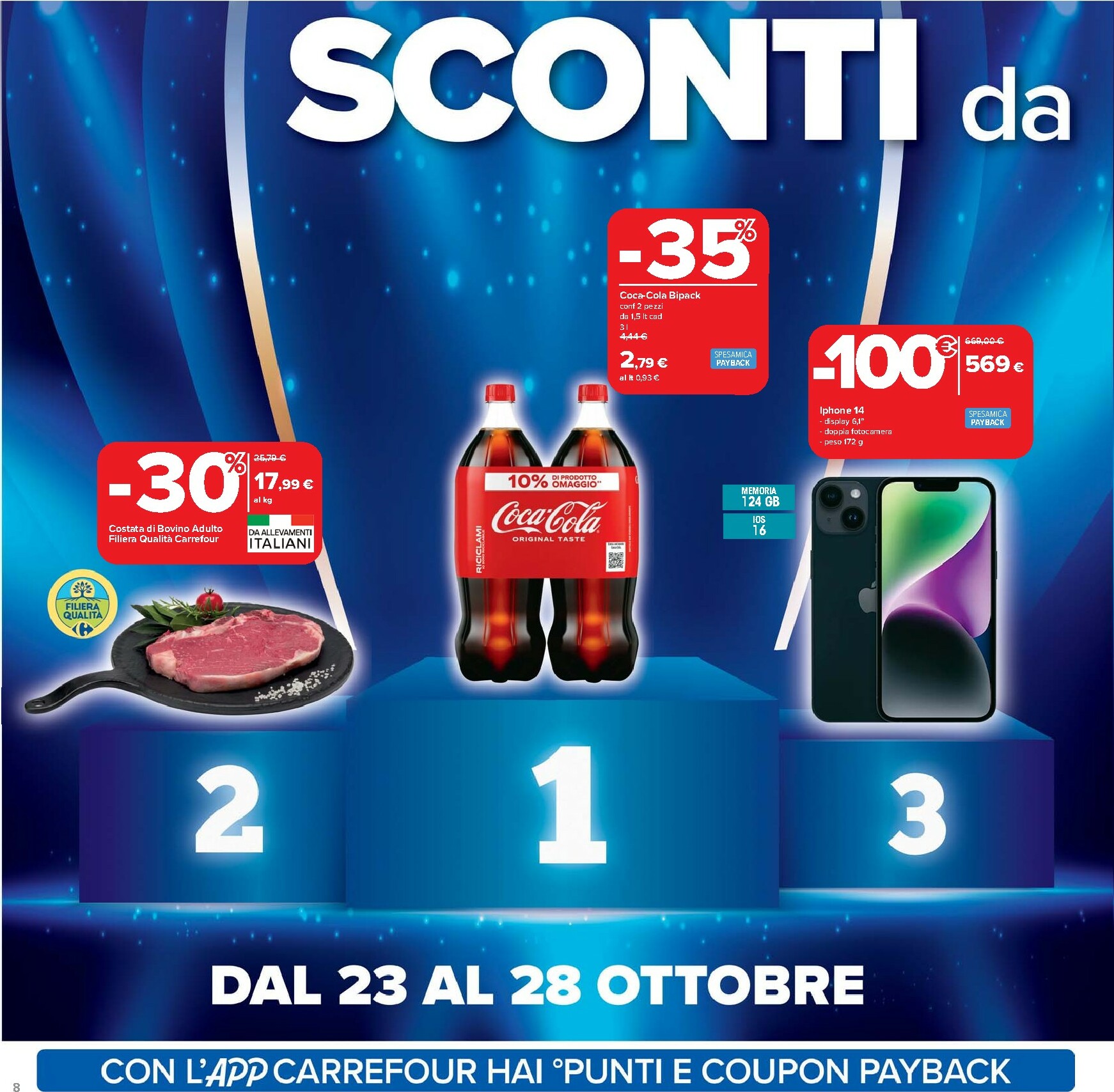 carrefour - Volantino Carrefour - Sottocosto Freschi valido dal 23/10 al 06/11 - page: 8 carrefour - Volantino Carrefour - Sottocosto Freschi valido dal 23/10 al 06/11 - page: 8