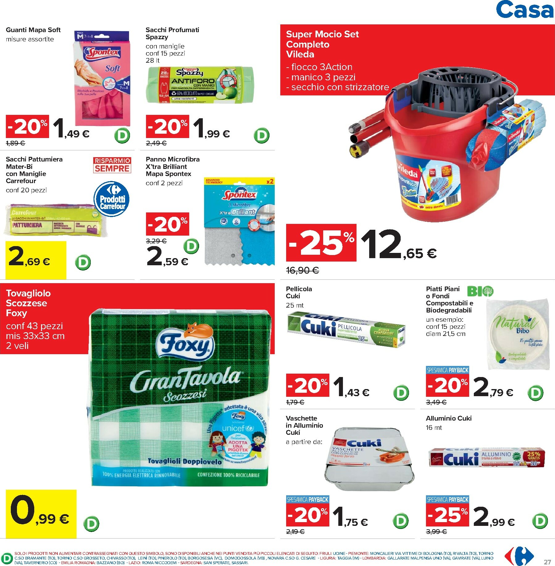carrefour - Volantino Carrefour - Sottocosto Freschi valido dal 23/10 al 06/11 - page: 27 carrefour - Volantino Carrefour - Sottocosto Freschi valido dal 23/10 al 06/11 - page: 27