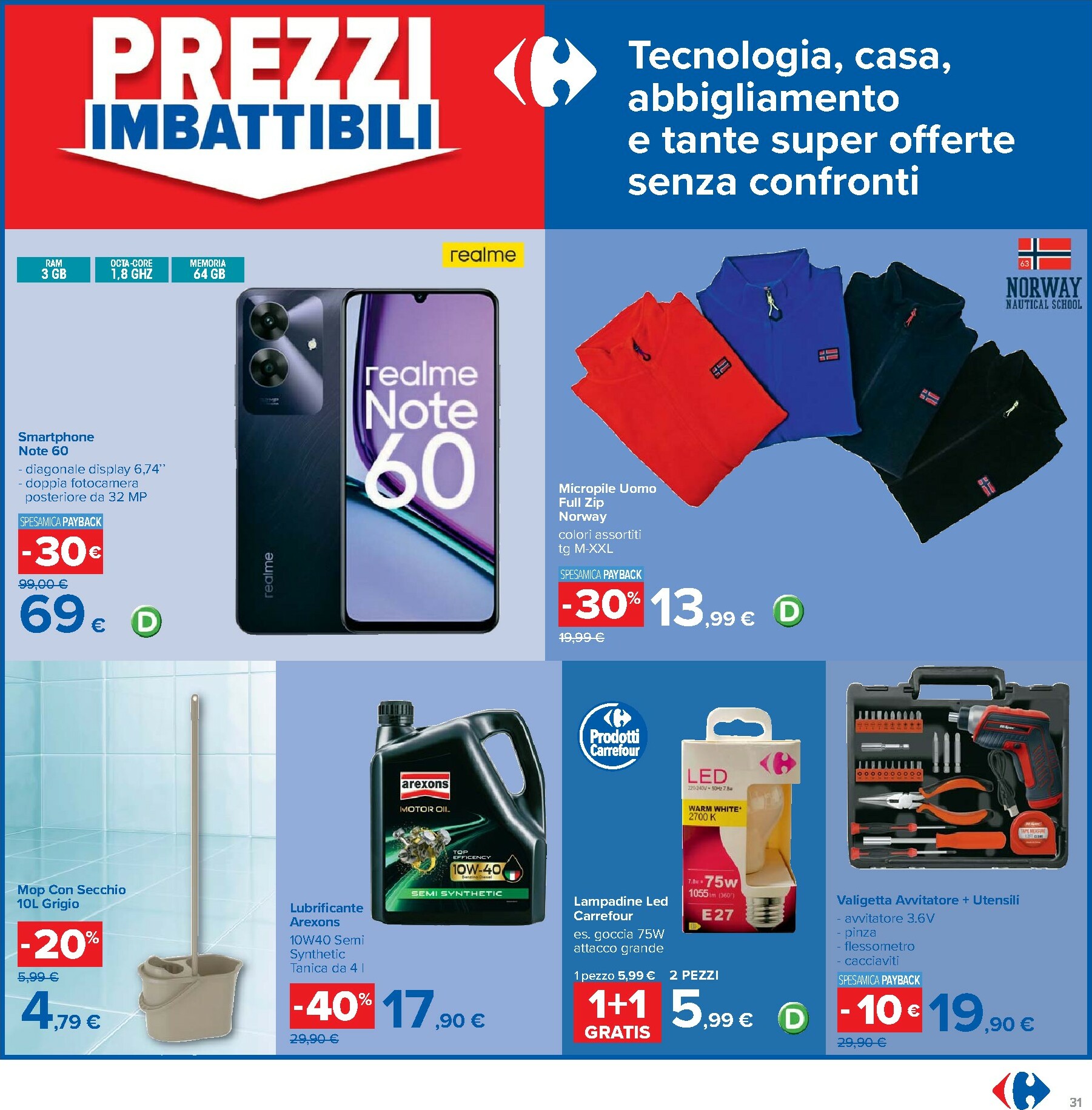 carrefour - Volantino Carrefour - Sottocosto Freschi valido dal 23/10 al 06/11 - page: 31 carrefour - Volantino Carrefour - Sottocosto Freschi valido dal 23/10 al 06/11 - page: 31
