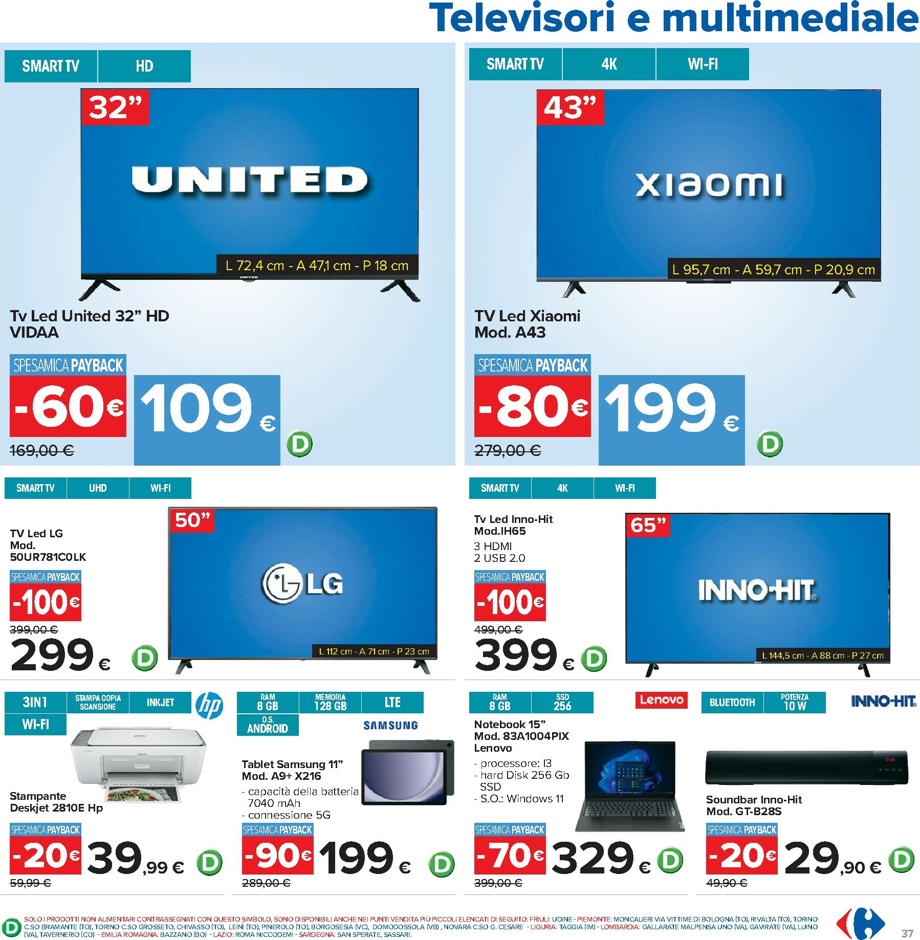 carrefour - Volantino Carrefour - Sottocosto Freschi valido dal 23/10 al 06/11 - page: 37 carrefour - Volantino Carrefour - Sottocosto Freschi valido dal 23/10 al 06/11 - page: 37