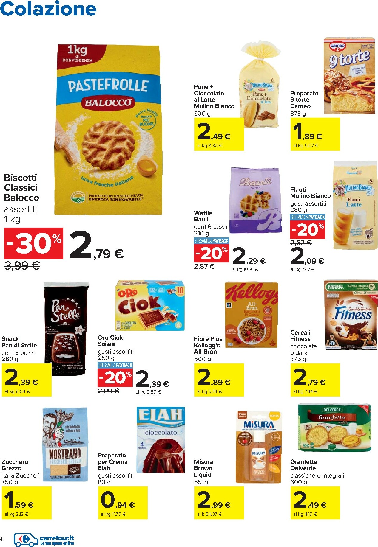carrefour - Volantino Carrefour - Sconti grandi marche valido dal 30/10 al 18/11 - page: 4