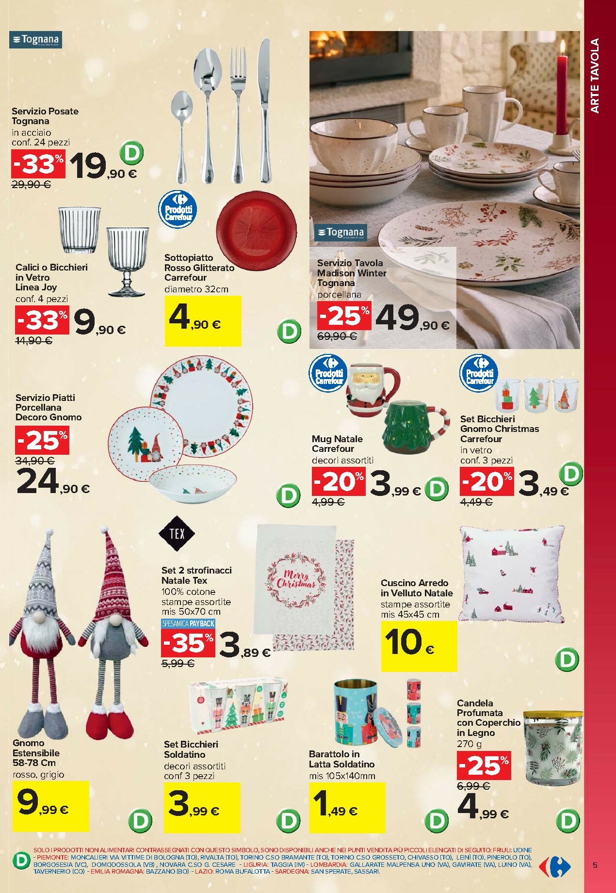 carrefour - Volantino Carrefour - Catalogo addobb valido dal 03/11 al 24/12 - page: 5