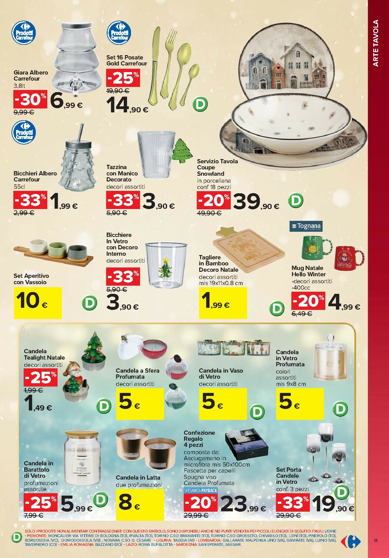 carrefour - Volantino Carrefour - Catalogo addobb valido dal 03/11 al 24/12 - page: 11