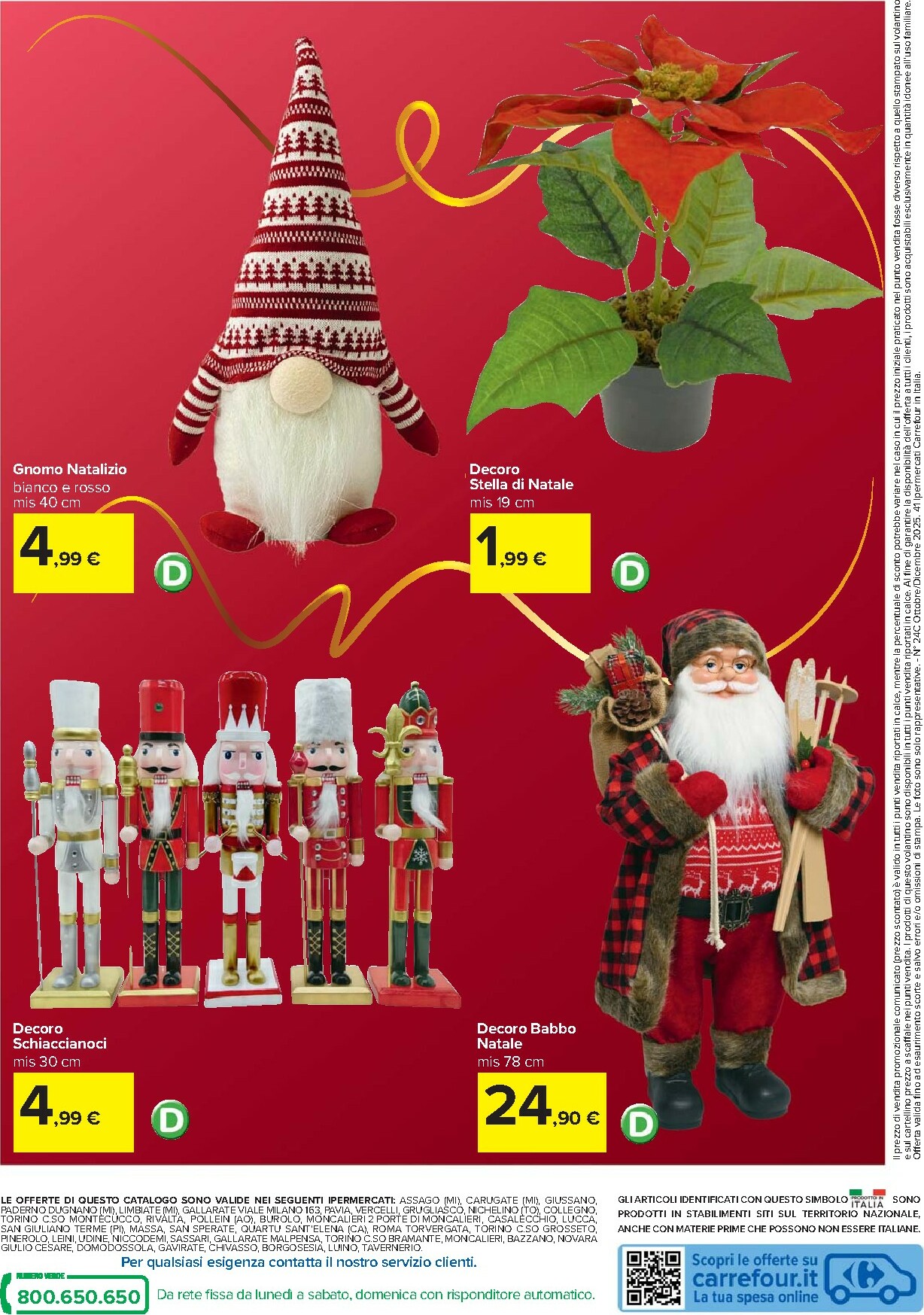 carrefour - Volantino Carrefour - Catalogo addobb valido dal 03/11 al 24/12 - page: 16