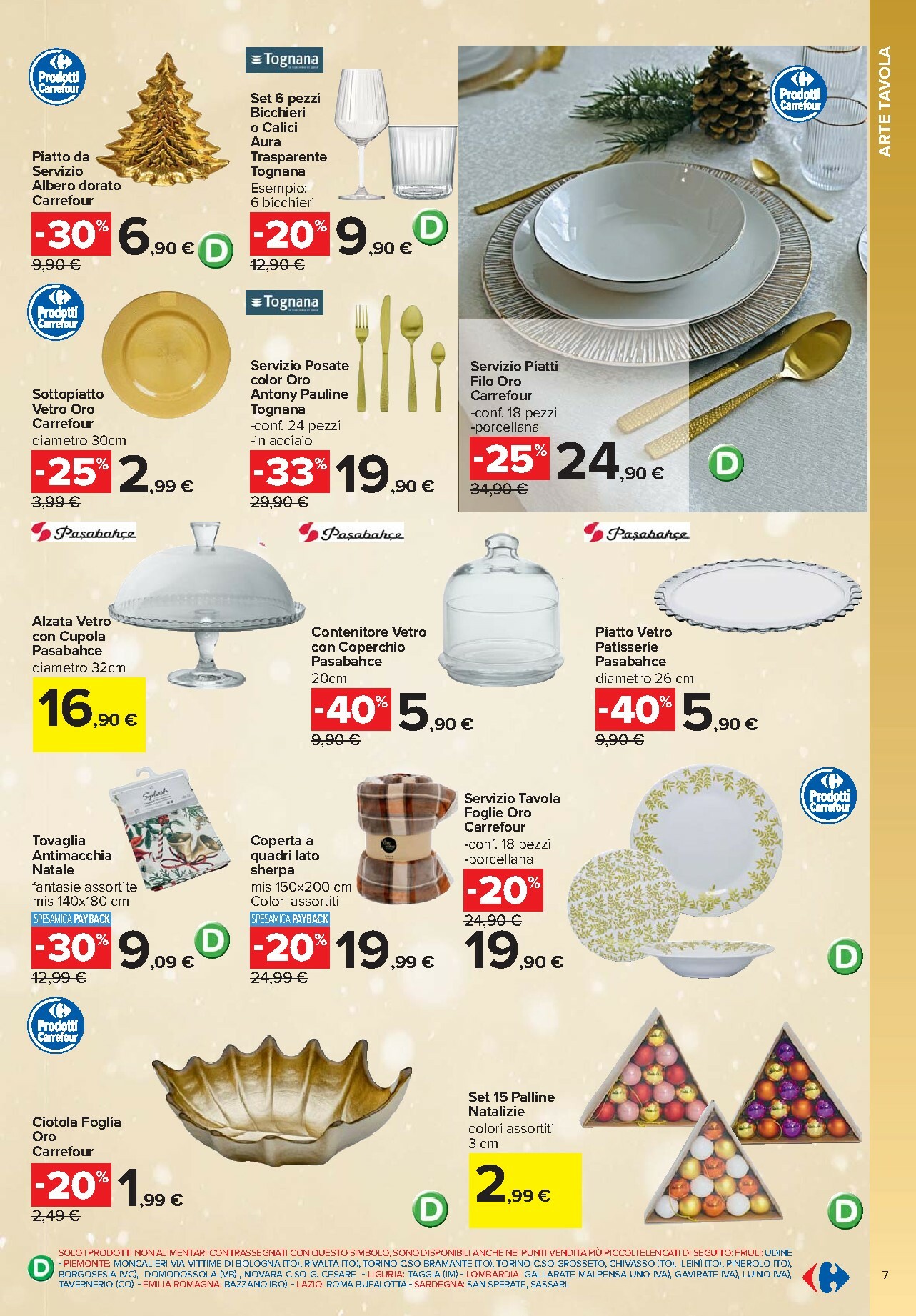 carrefour - Volantino Carrefour - Catalogo addobb valido dal 03/11 al 24/12 - page: 7