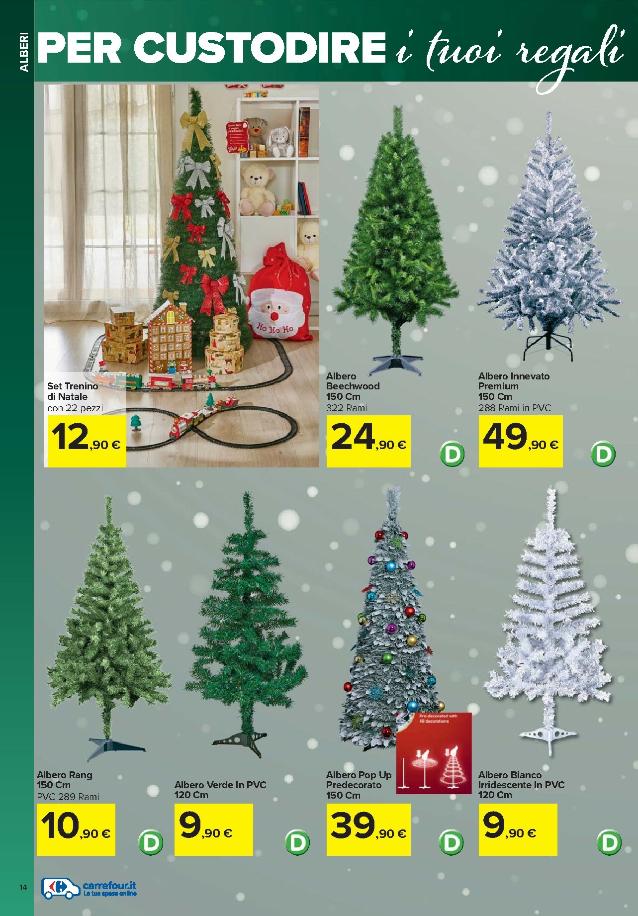 carrefour - Volantino Carrefour - Catalogo addobb valido dal 03/11 al 24/12 - page: 14