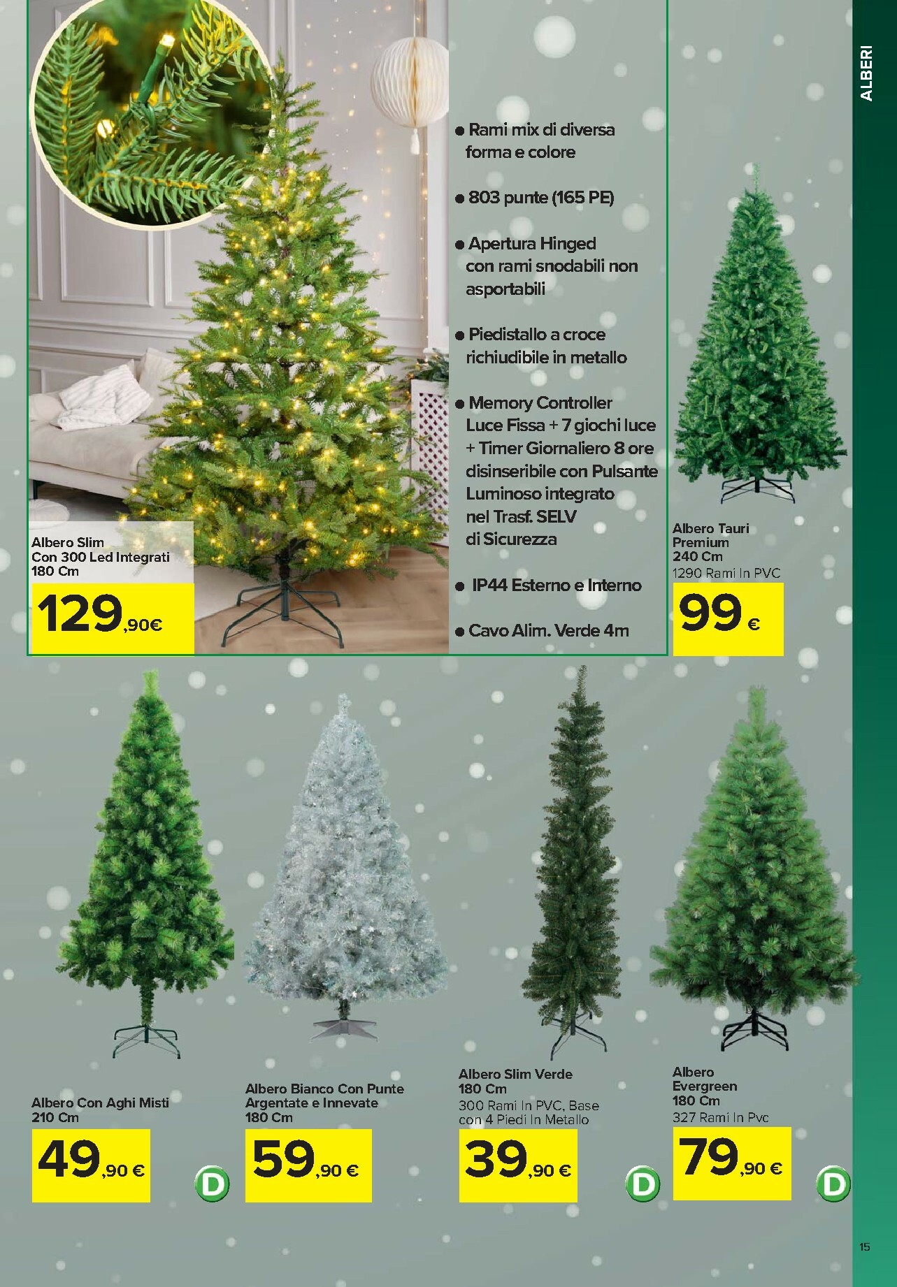 carrefour - Volantino Carrefour - Catalogo addobb valido dal 03/11 al 24/12 - page: 15