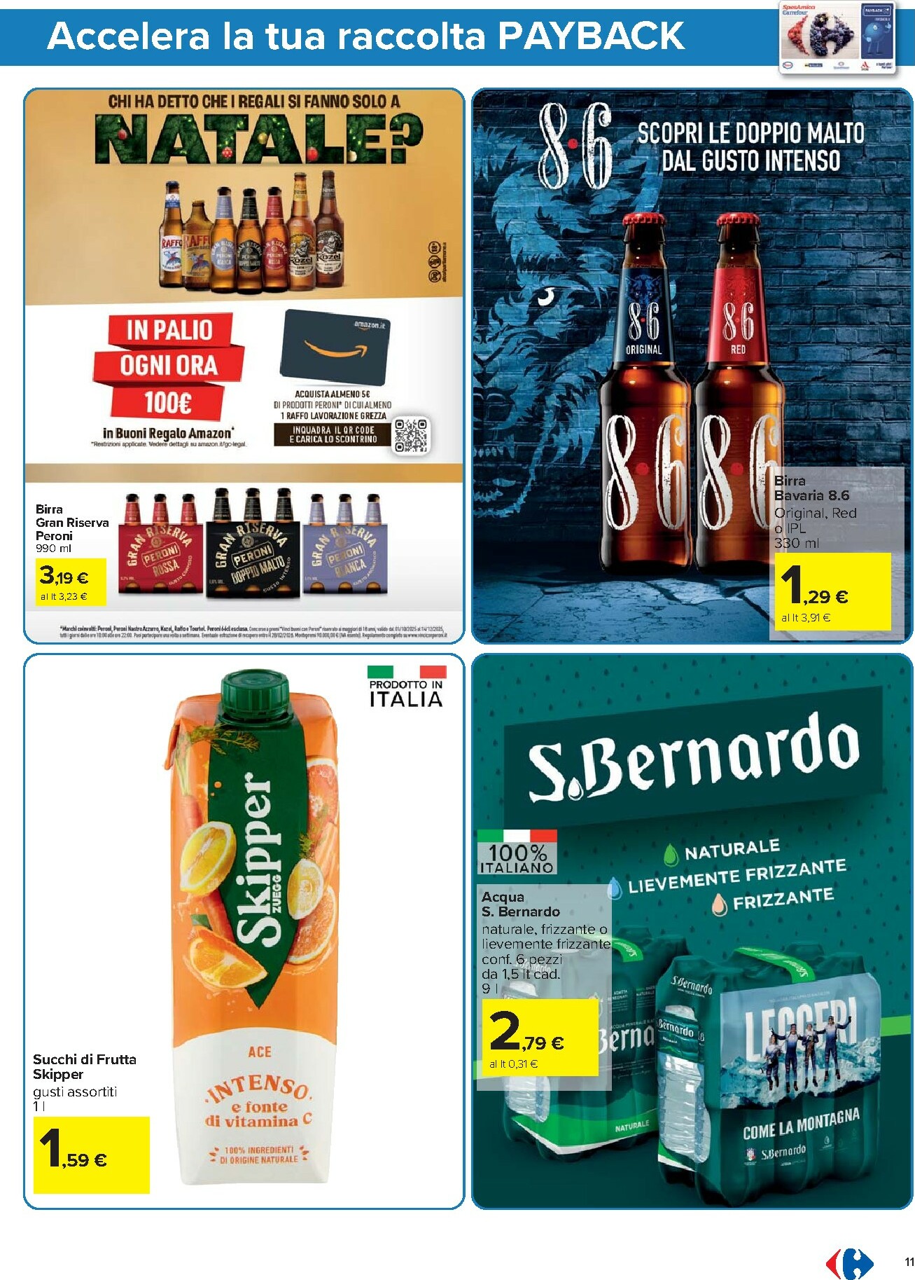 carrefour - Volantino Carrefour - Punti Sprint Payback valido dal 07/11 al 16/11 - page: 11