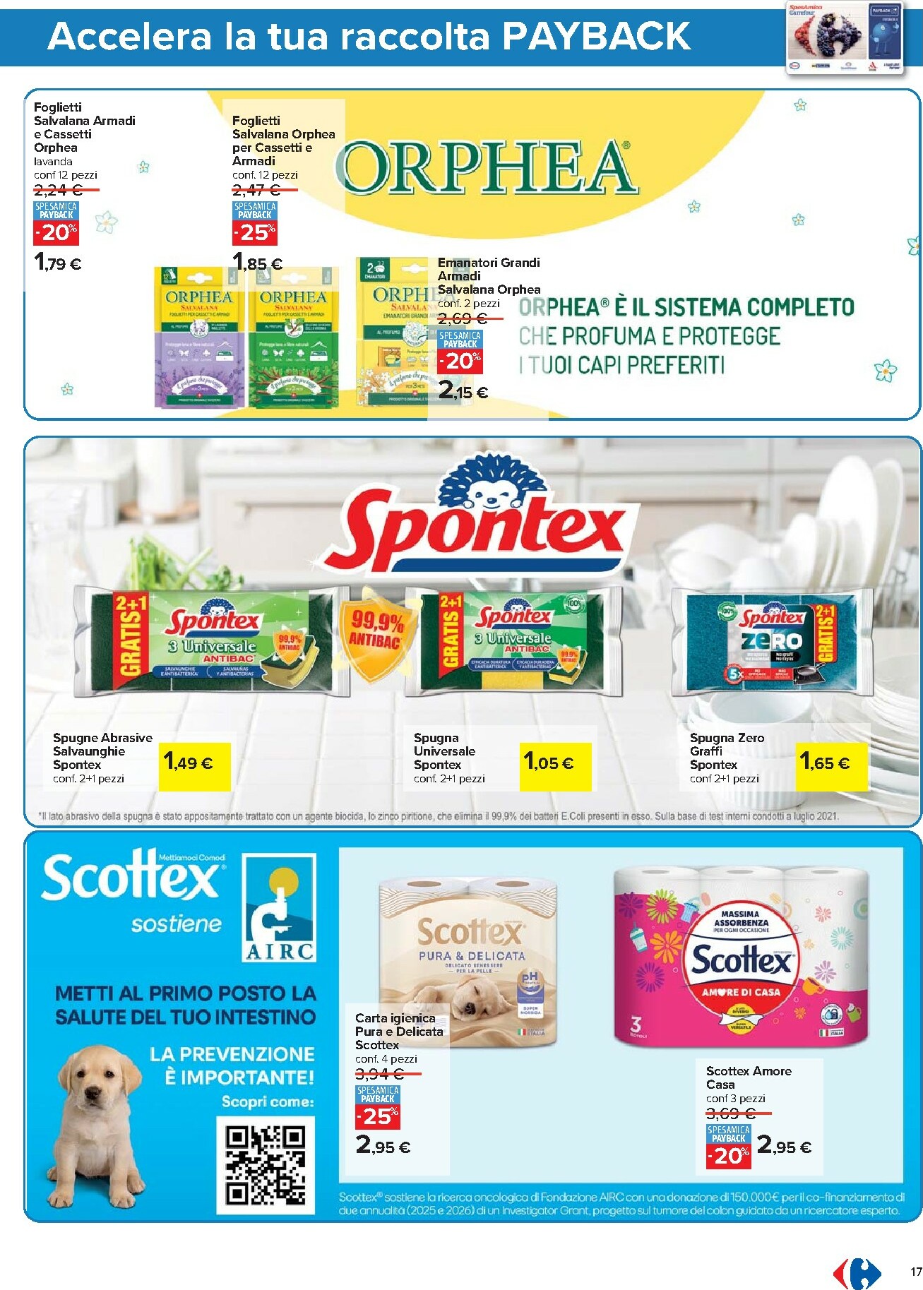 carrefour - Volantino Carrefour - Punti Sprint Payback valido dal 07/11 al 16/11 - page: 17