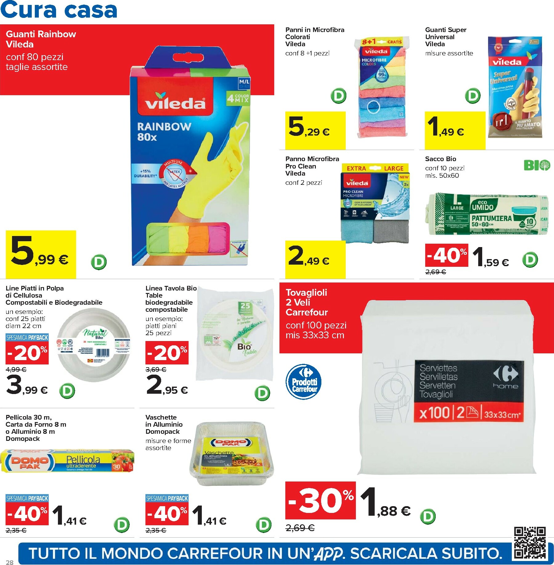 carrefour - Volantino Carrefour - Sottocosto valido dal 07/11 al 16/11 - page: 28