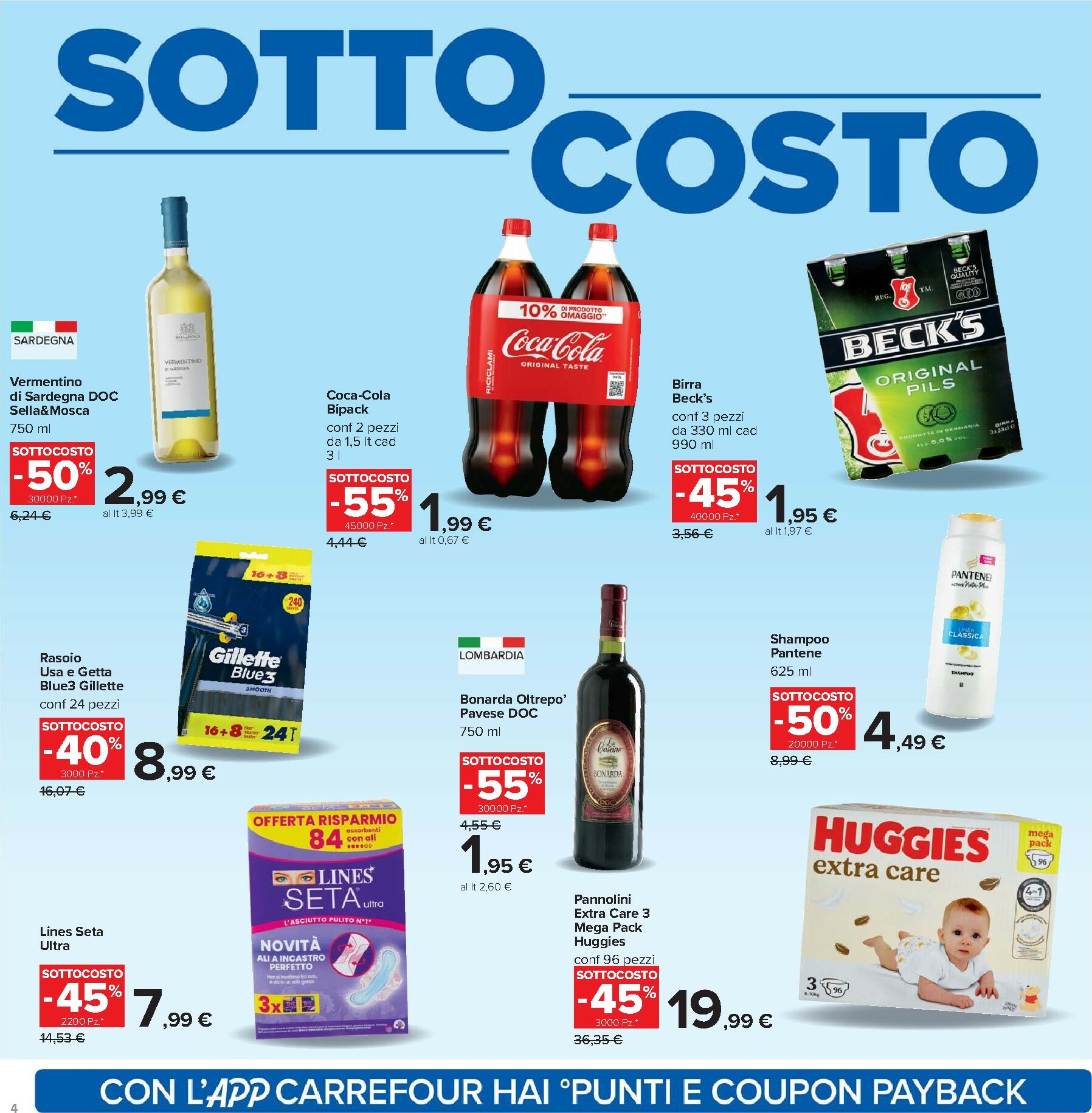 carrefour - Volantino Carrefour - Sottocosto valido dal 07/11 al 16/11 - page: 4