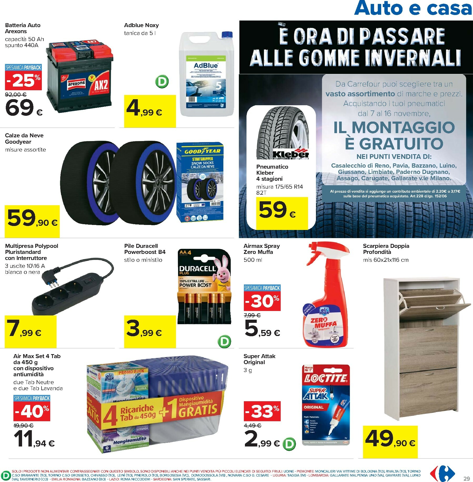 carrefour - Volantino Carrefour - Sottocosto valido dal 07/11 al 16/11 - page: 29