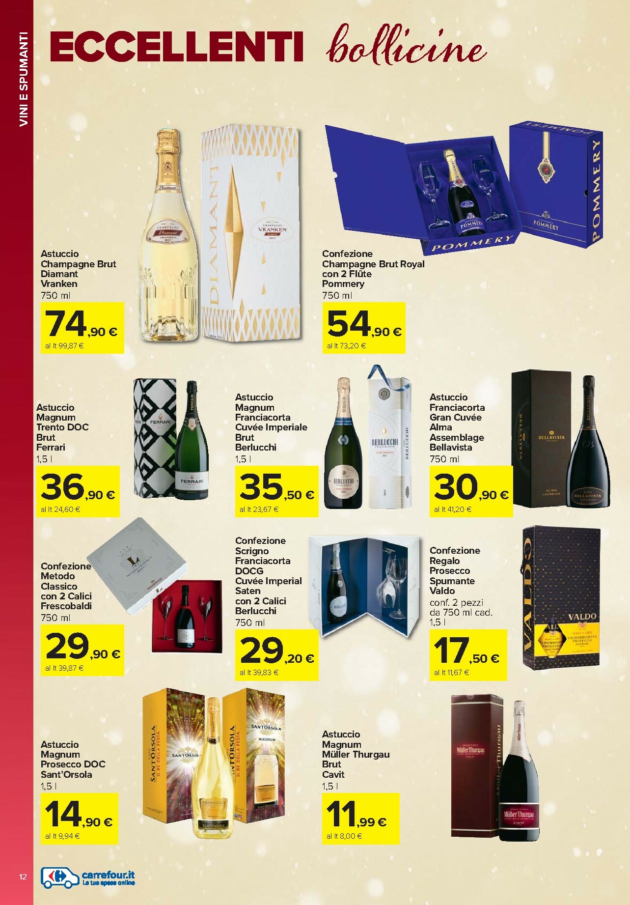 carrefour - Volantino Carrefour - Catalogo idee regalo valido dal 13/11 al 24/12 - page: 12