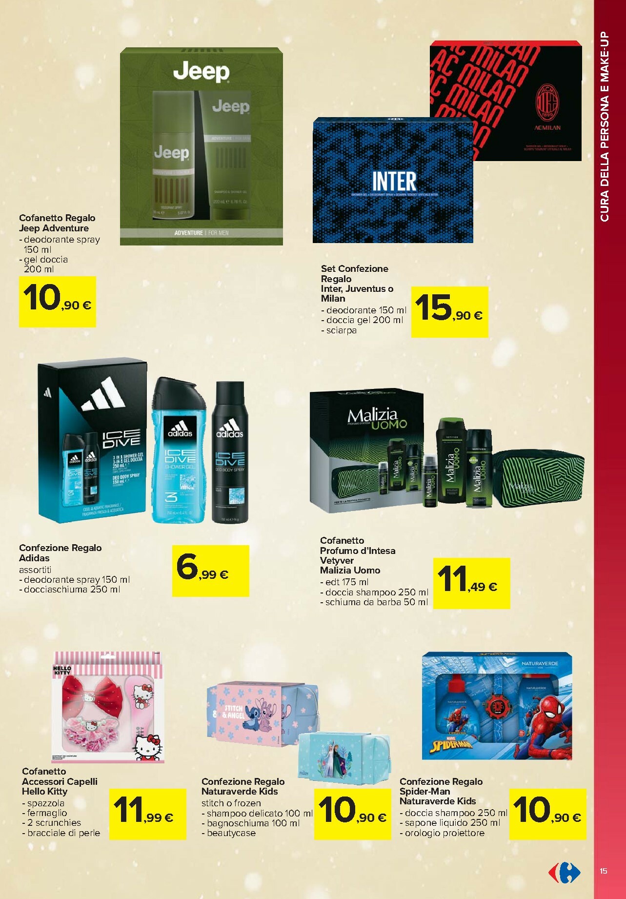 carrefour - Volantino Carrefour - Catalogo idee regalo valido dal 13/11 al 24/12 - page: 15