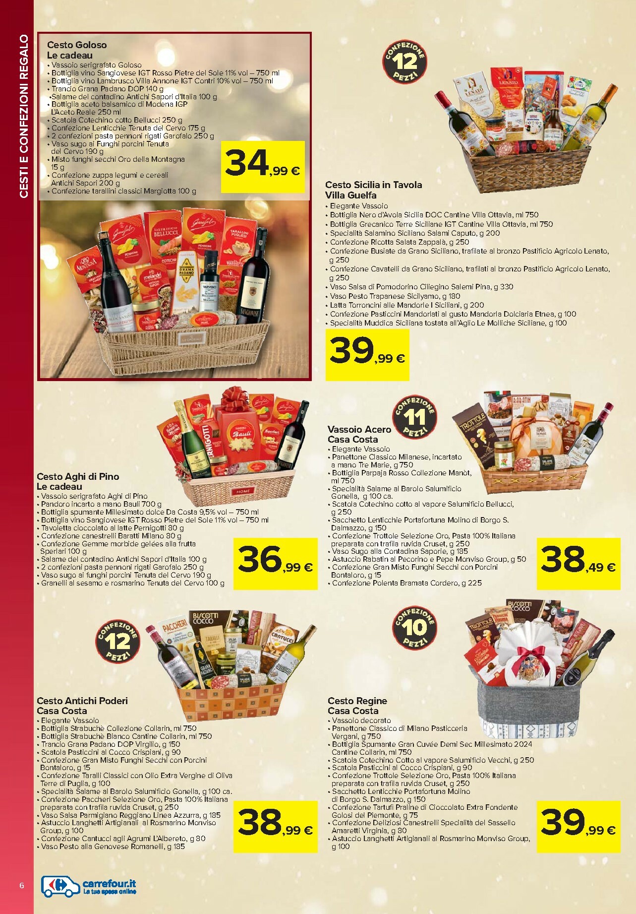 carrefour - Volantino Carrefour - Catalogo idee regalo valido dal 13/11 al 24/12 - page: 6