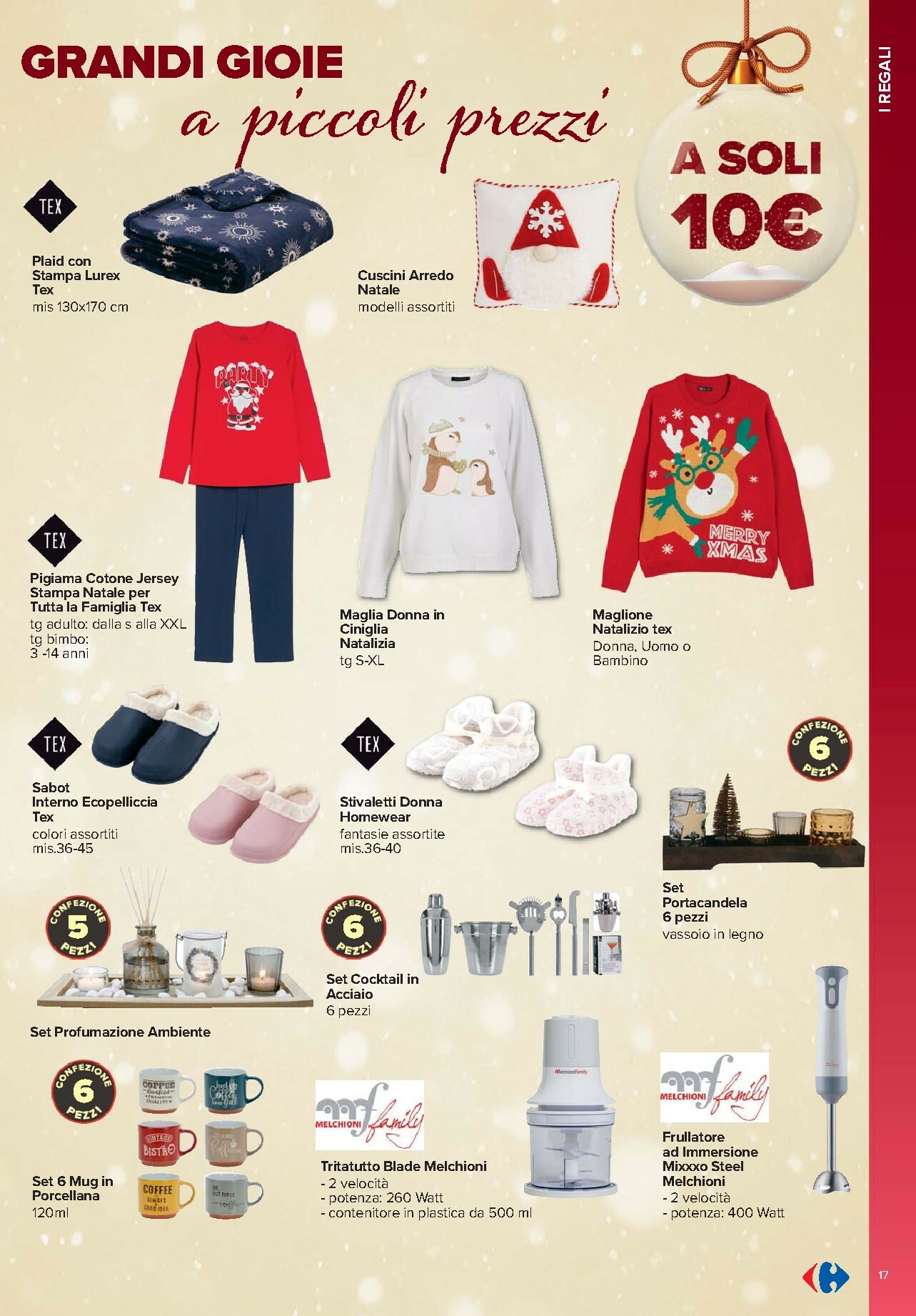 carrefour - Volantino Carrefour - Catalogo idee regalo valido dal 13/11 al 24/12 - page: 17