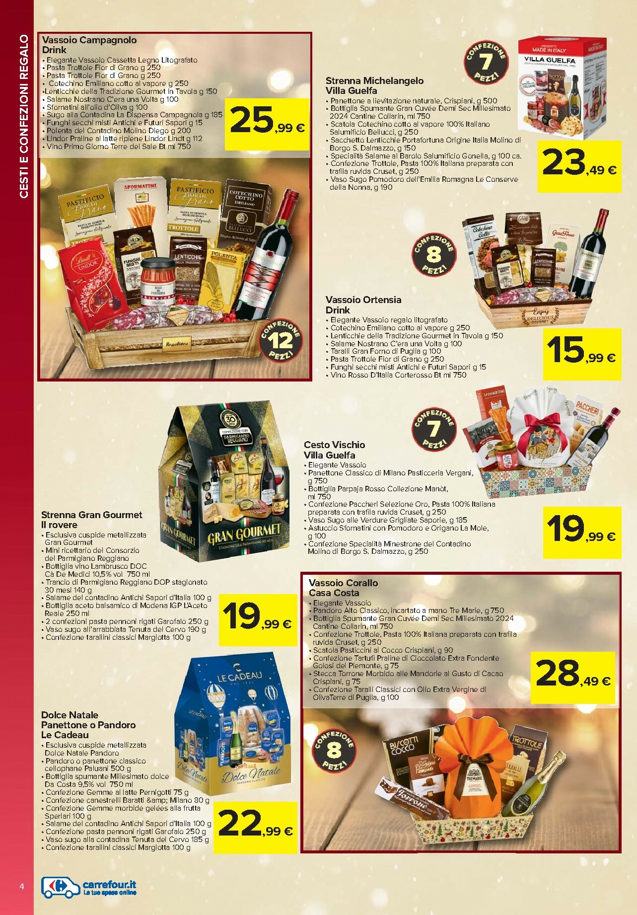 carrefour - Volantino Carrefour - Catalogo idee regalo valido dal 13/11 al 24/12 - page: 4