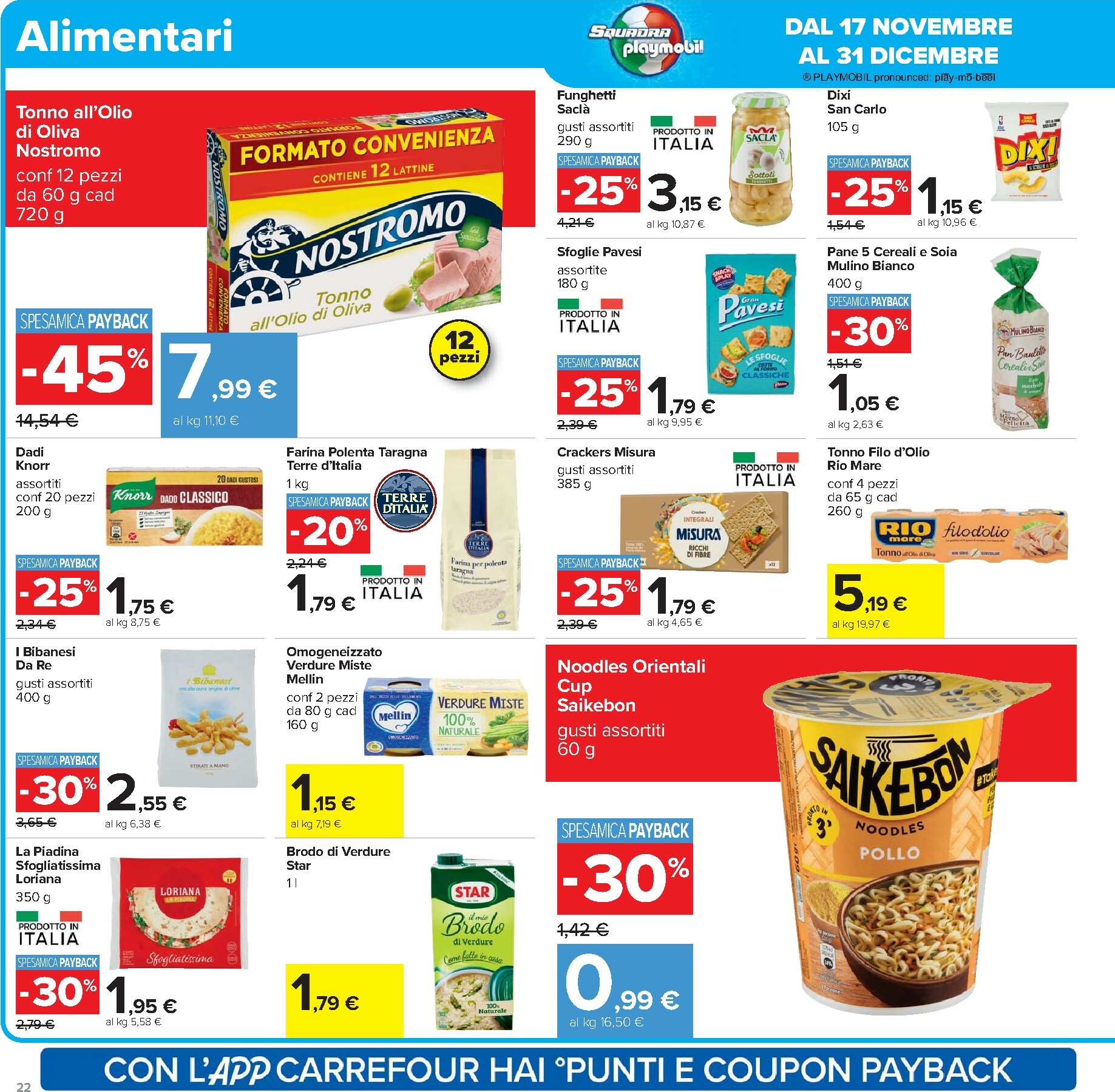 carrefour - Volantino Carrefour - Black Days valido dal 17/11 al 01/12 - page: 22