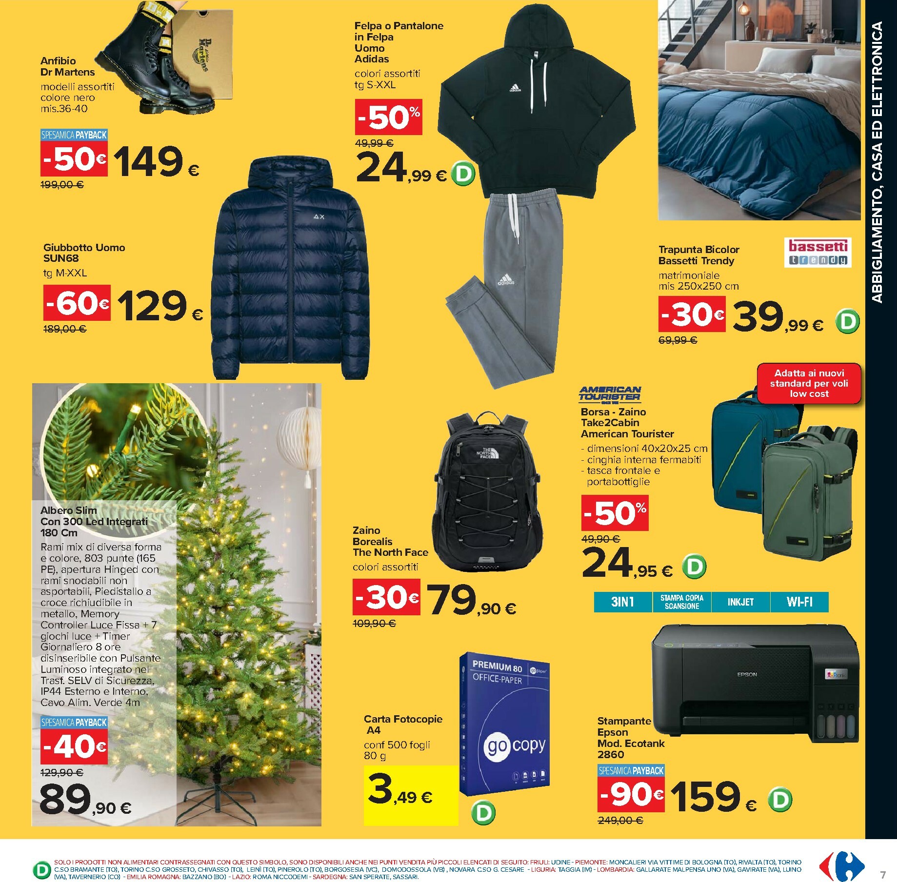 carrefour - Volantino Carrefour - Black Days valido dal 17/11 al 01/12 - page: 7