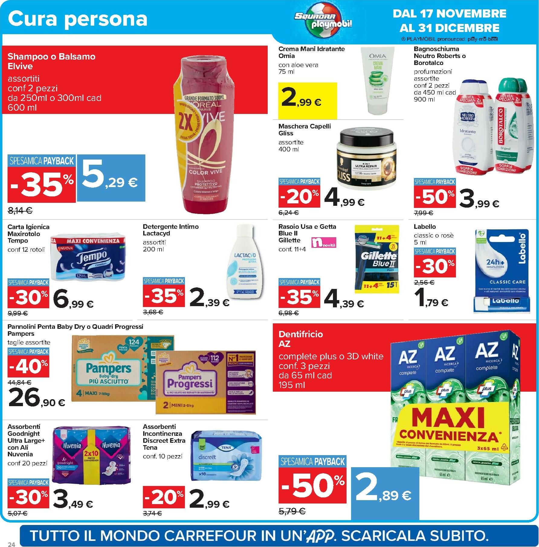 carrefour - Volantino Carrefour - Black Days valido dal 17/11 al 01/12 - page: 24