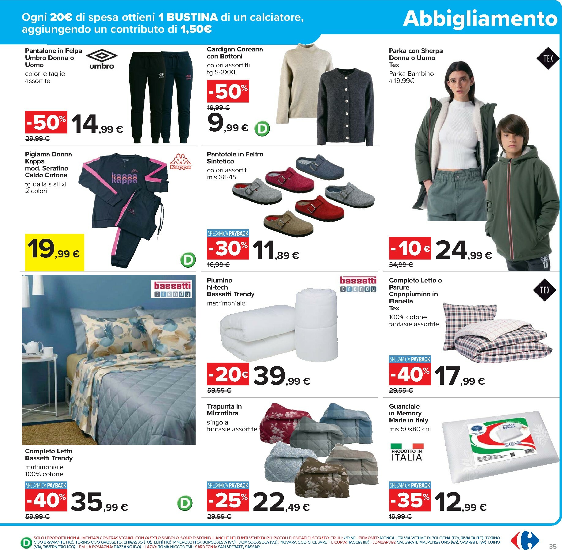 carrefour - Volantino Carrefour - Black Days valido dal 17/11 al 01/12 - page: 35