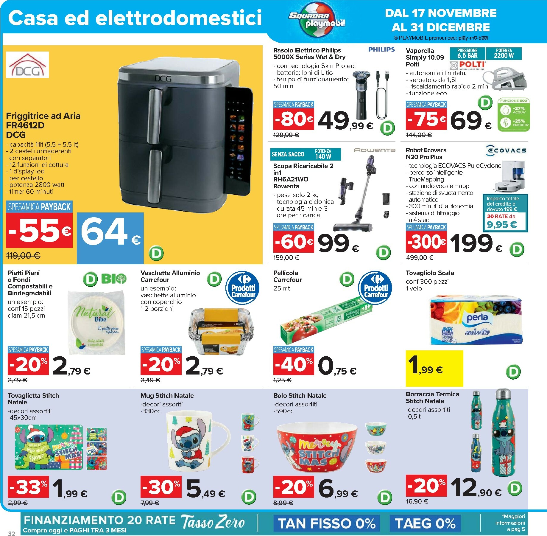 carrefour - Volantino Carrefour - Black Days valido dal 17/11 al 01/12 - page: 32