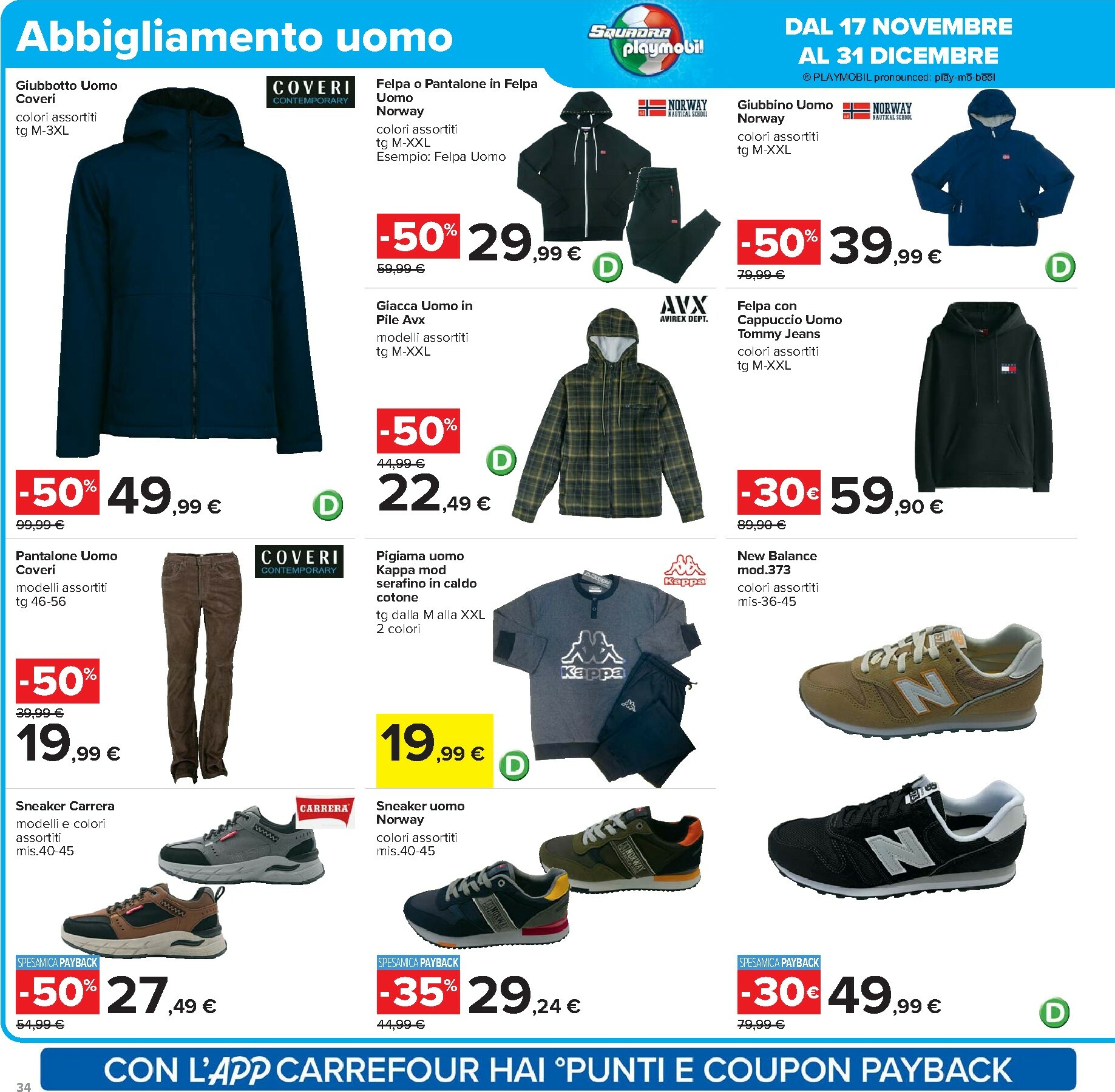 carrefour - Volantino Carrefour - Black Days valido dal 17/11 al 01/12 - page: 34