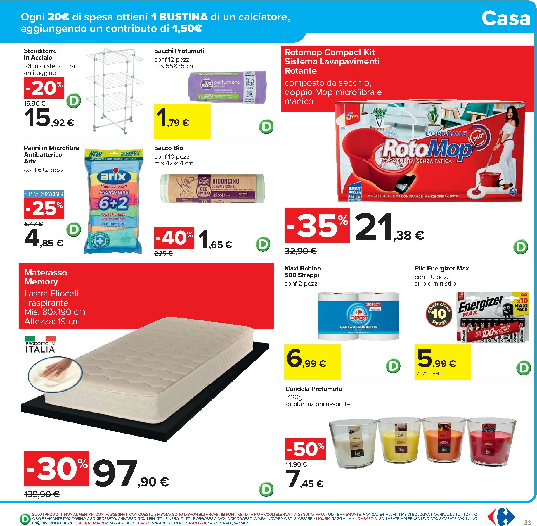 carrefour - Volantino Carrefour - Black Days valido dal 17/11 al 01/12 - page: 33