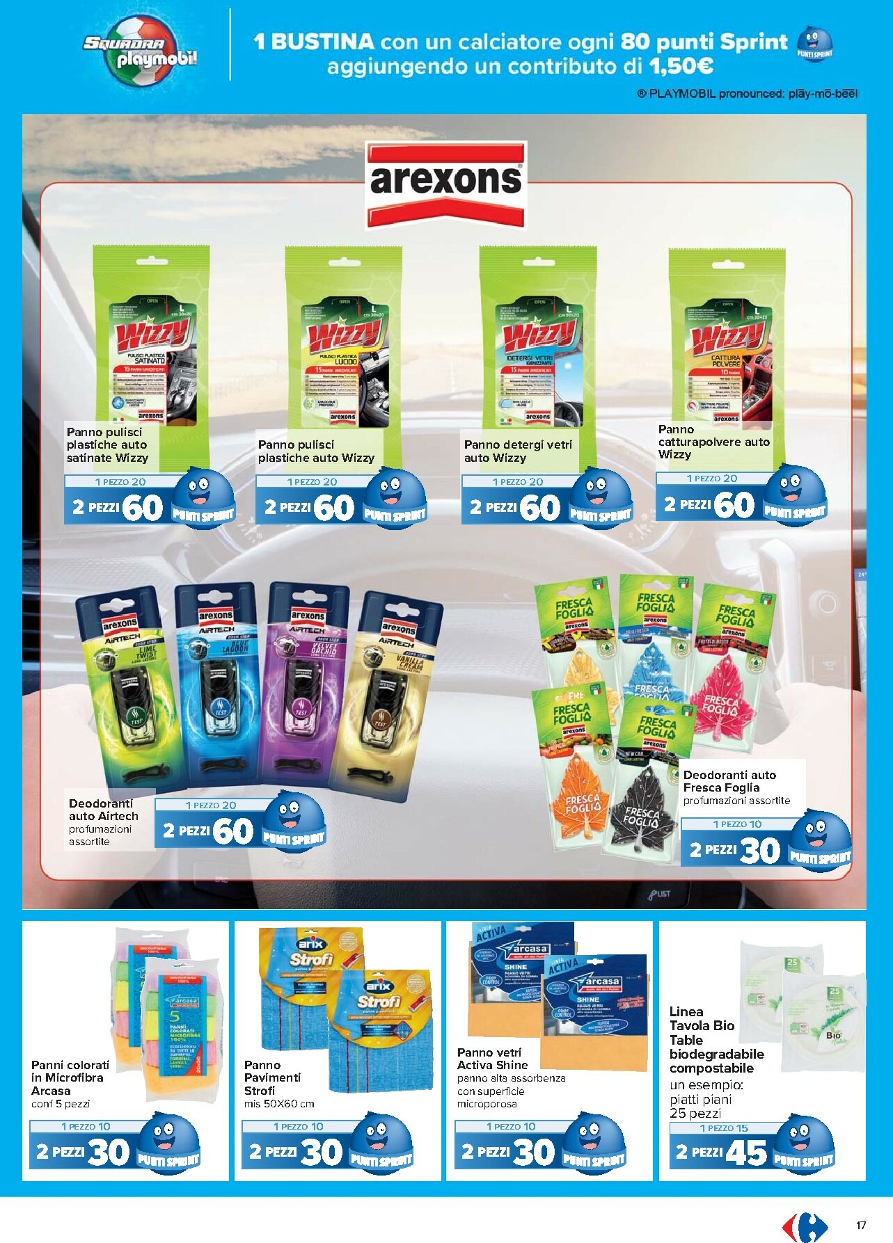 carrefour - Volantino Carrefour - Punti Sprint Payback valido dal 17/11 al 01/12 - page: 17