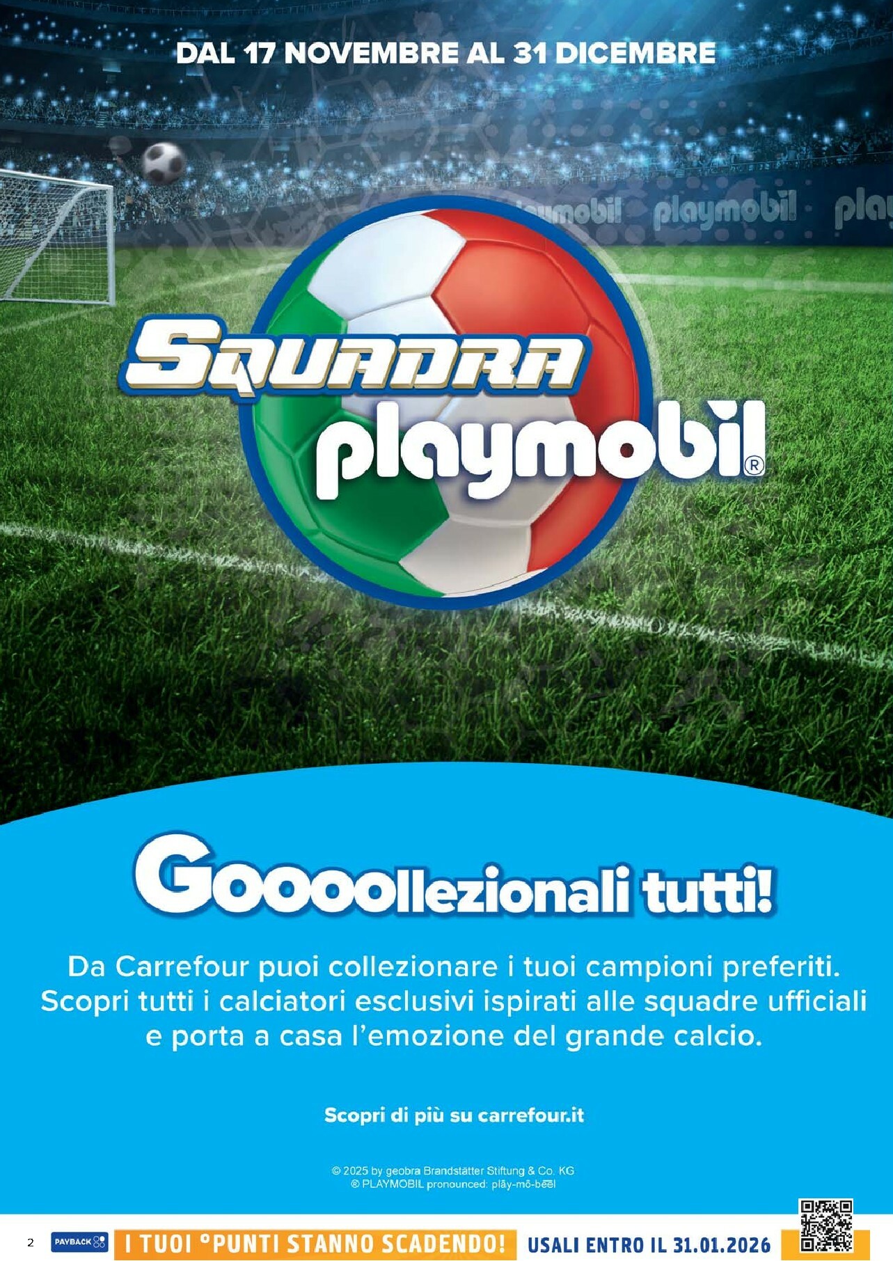 carrefour - Volantino Carrefour - Punti Sprint Payback valido dal 17/11 al 01/12 - page: 2