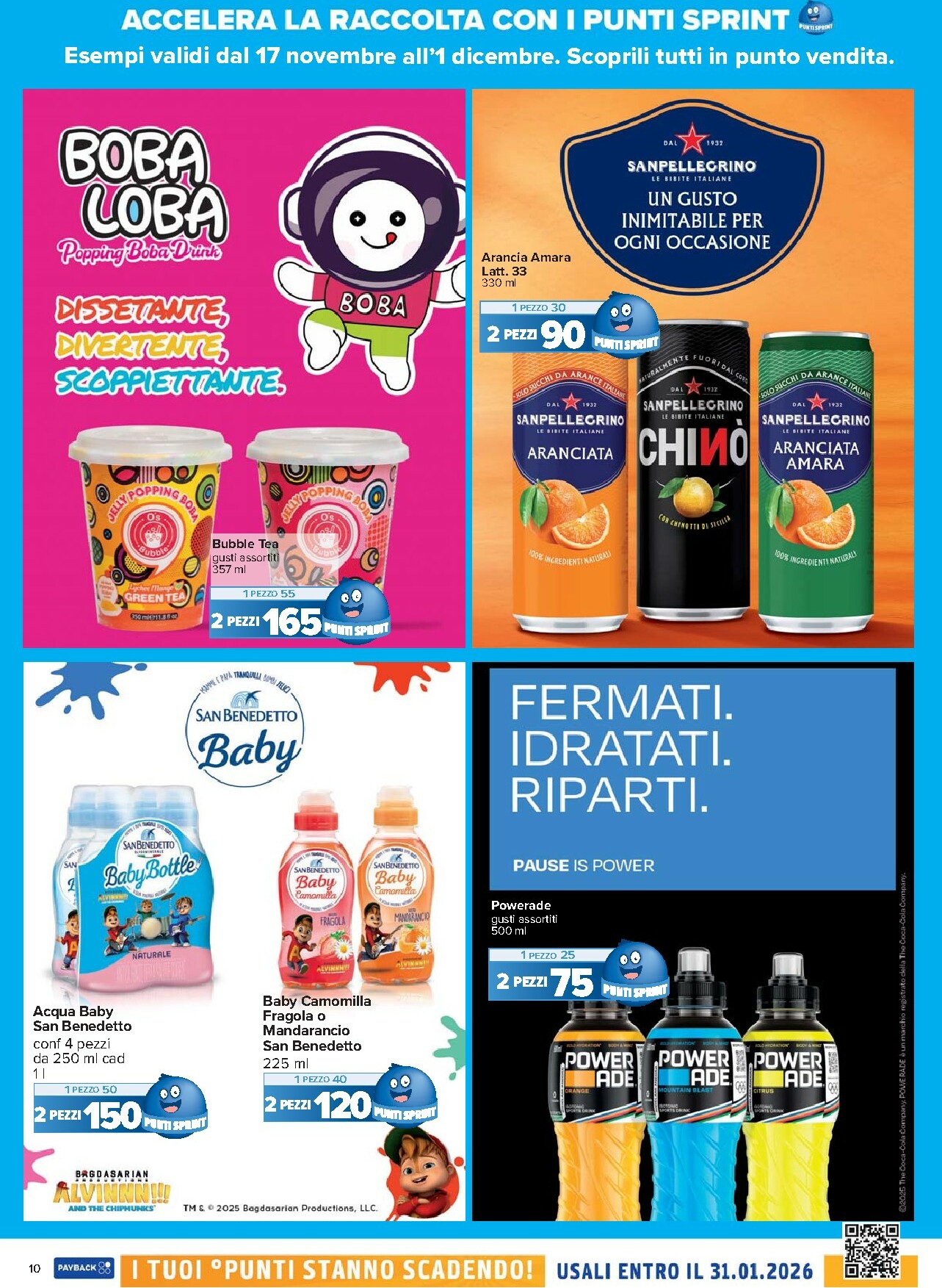 carrefour - Volantino Carrefour - Punti Sprint Payback valido dal 17/11 al 01/12 - page: 10