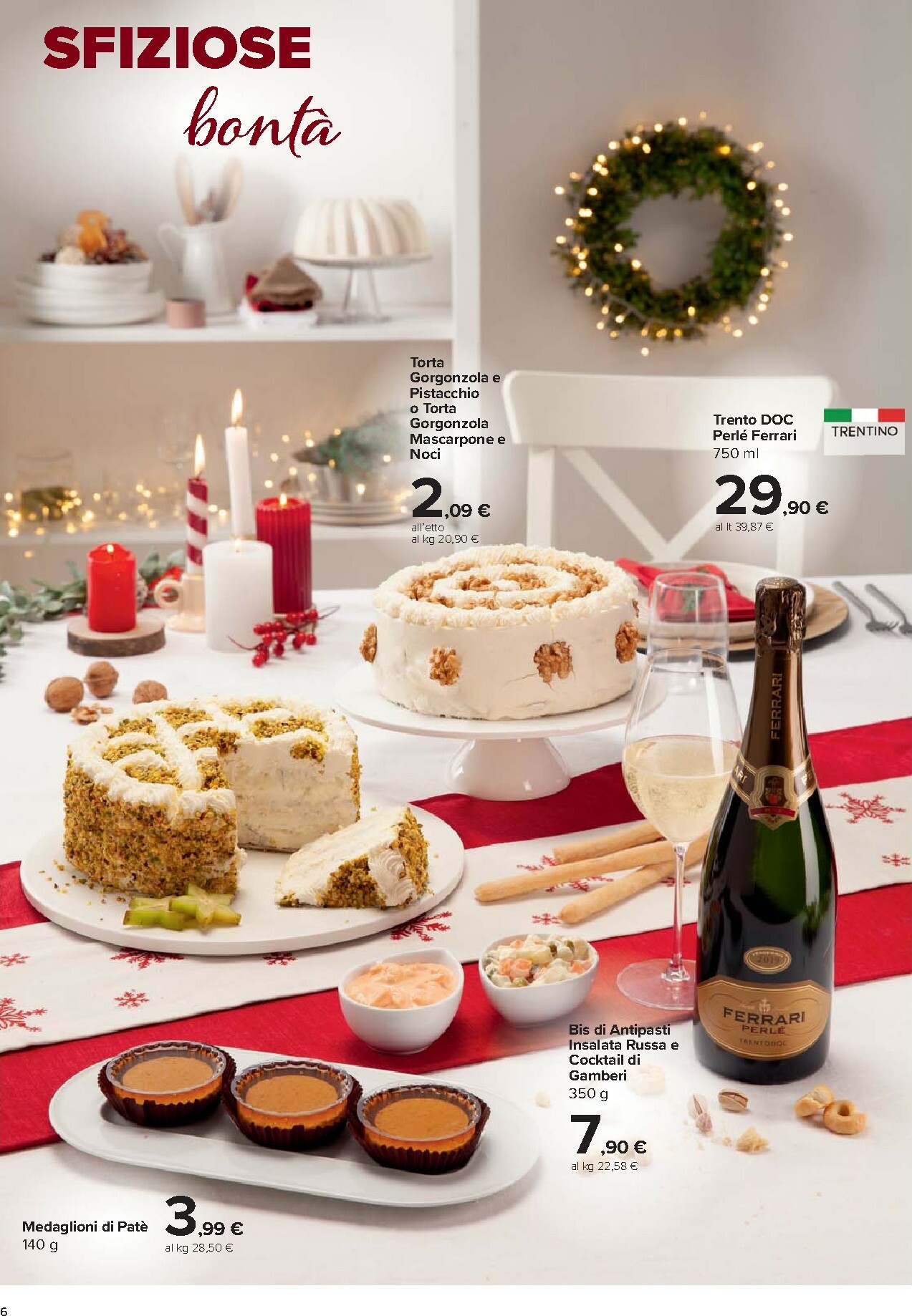 carrefour - Volantino Carrefour - Catalogo pranzo di Natale valido dal 27/11 al 24/12 - page: 6