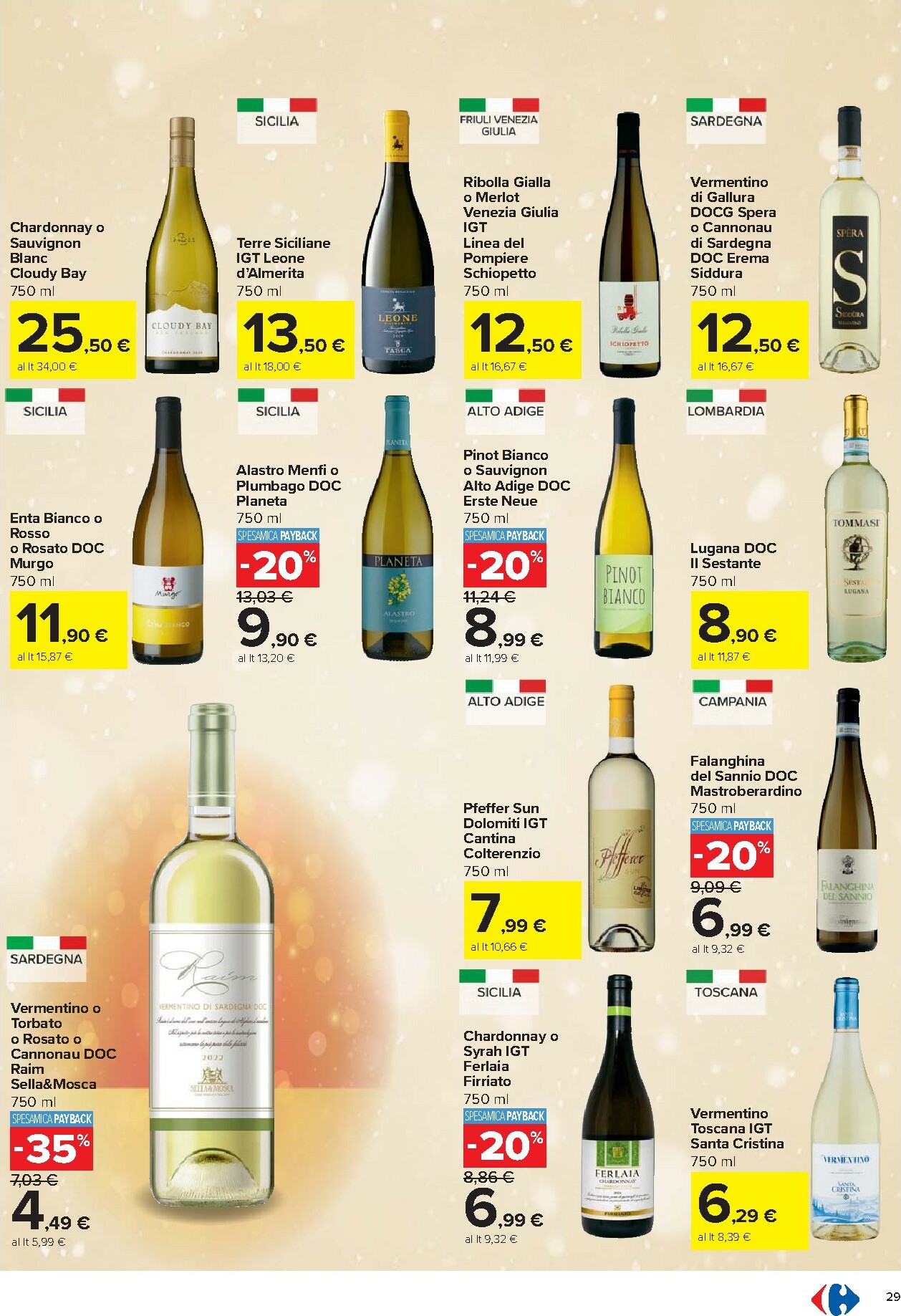 carrefour - Volantino Carrefour - Catalogo pranzo di Natale valido dal 27/11 al 24/12 - page: 29