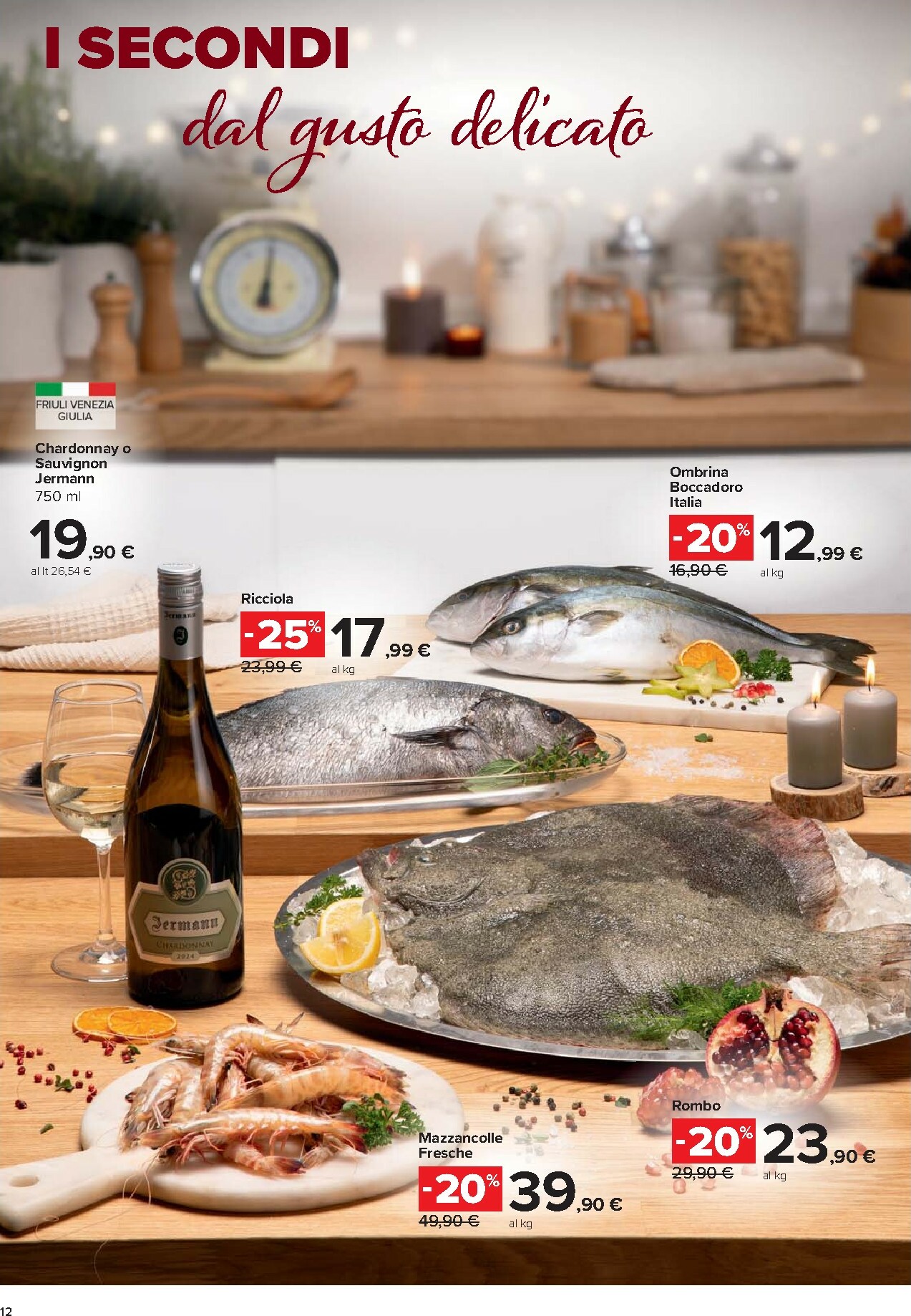 carrefour - Volantino Carrefour - Catalogo pranzo di Natale valido dal 27/11 al 24/12 - page: 12