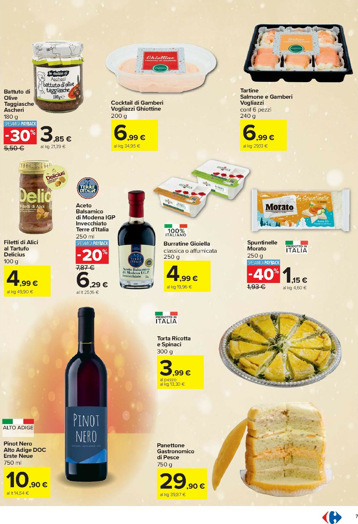 carrefour - Volantino Carrefour - Catalogo pranzo di Natale valido dal 27/11 al 24/12 - page: 7