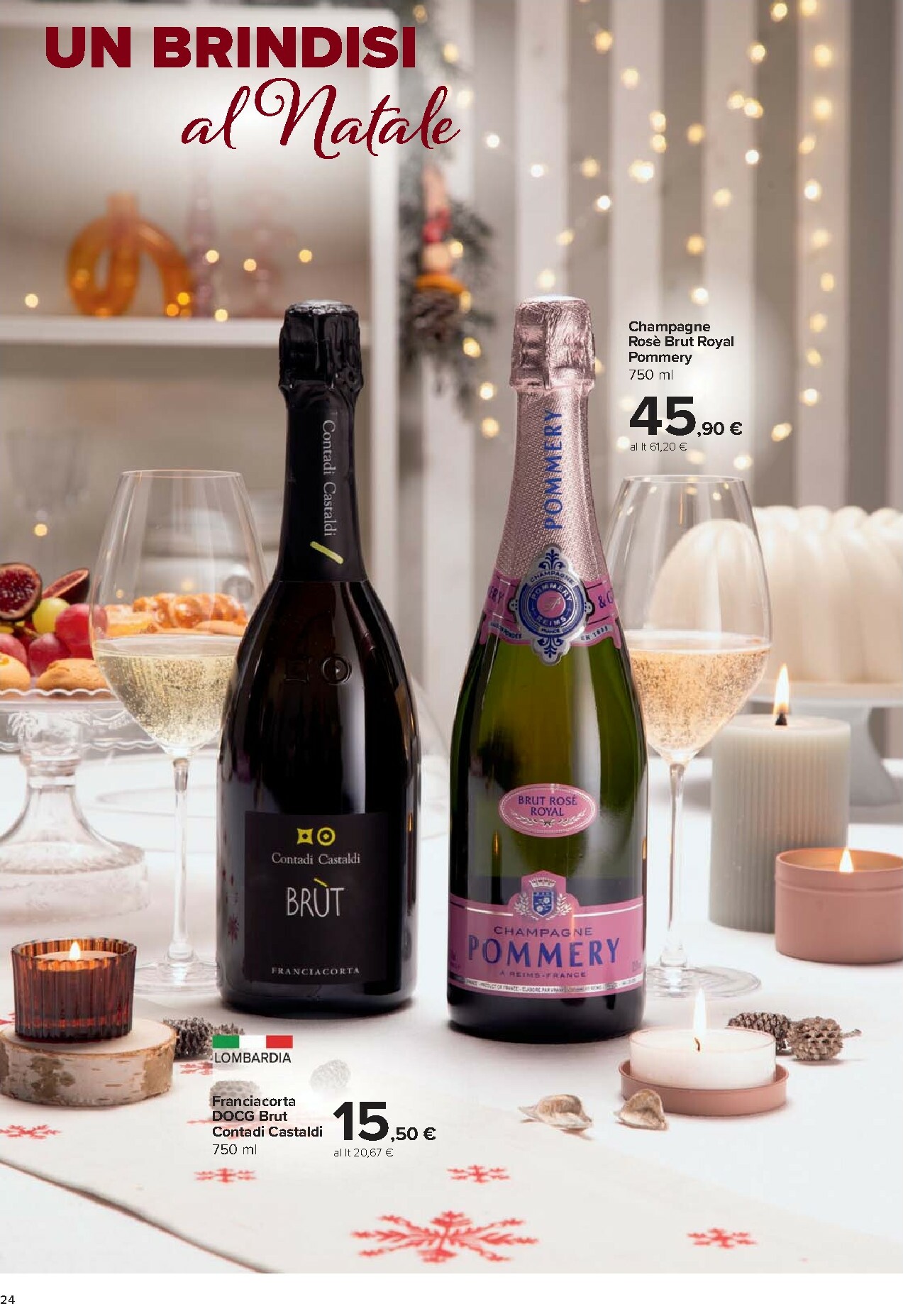carrefour - Volantino Carrefour - Catalogo pranzo di Natale valido dal 27/11 al 24/12 - page: 24