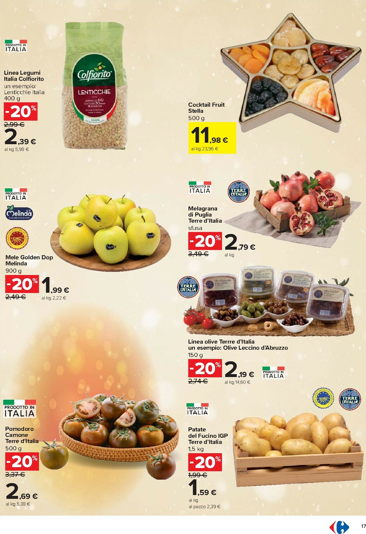 carrefour - Volantino Carrefour - Catalogo pranzo di Natale valido dal 27/11 al 24/12 - page: 17