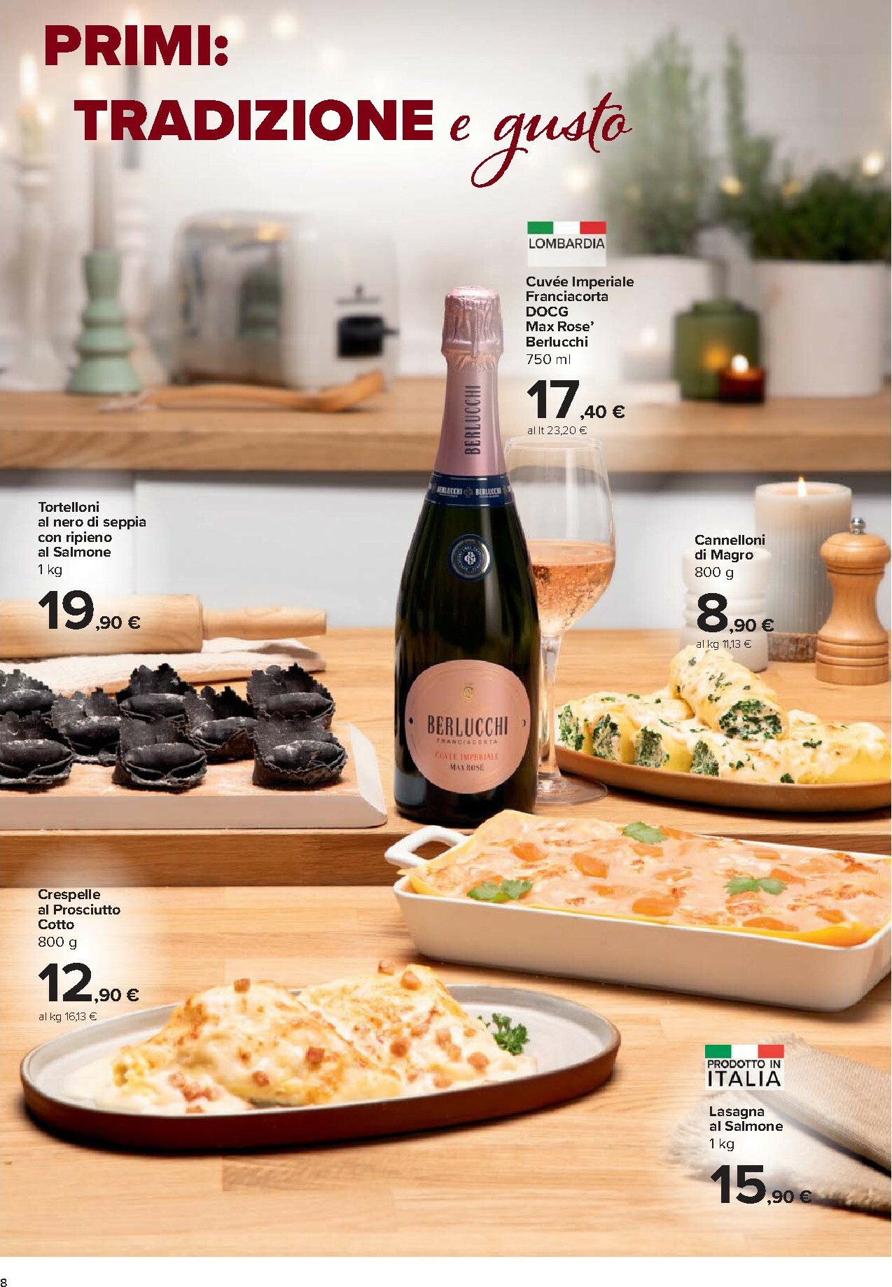 carrefour - Volantino Carrefour - Catalogo pranzo di Natale valido dal 27/11 al 24/12 - page: 8