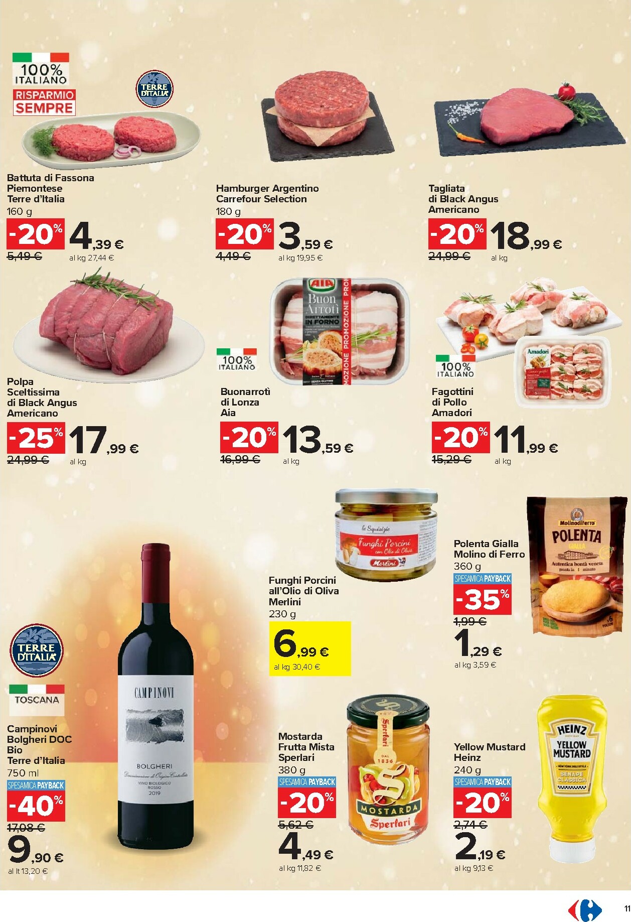 carrefour - Volantino Carrefour - Catalogo pranzo di Natale valido dal 27/11 al 24/12 - page: 11